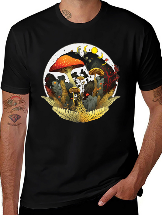 Mushroom Forest Graphic Tee - Unisex