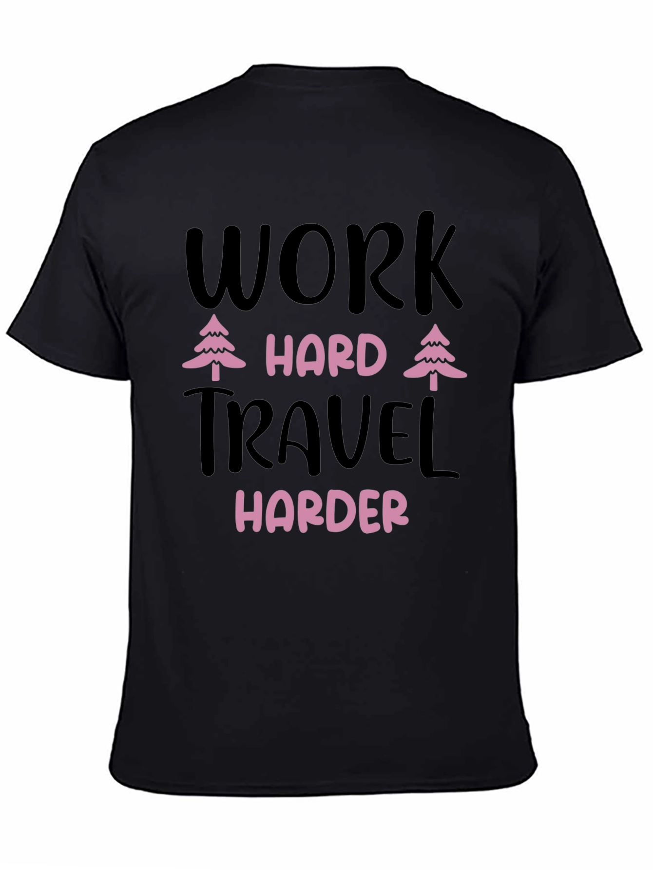 Work Hard Travel Harder Graphic Tee