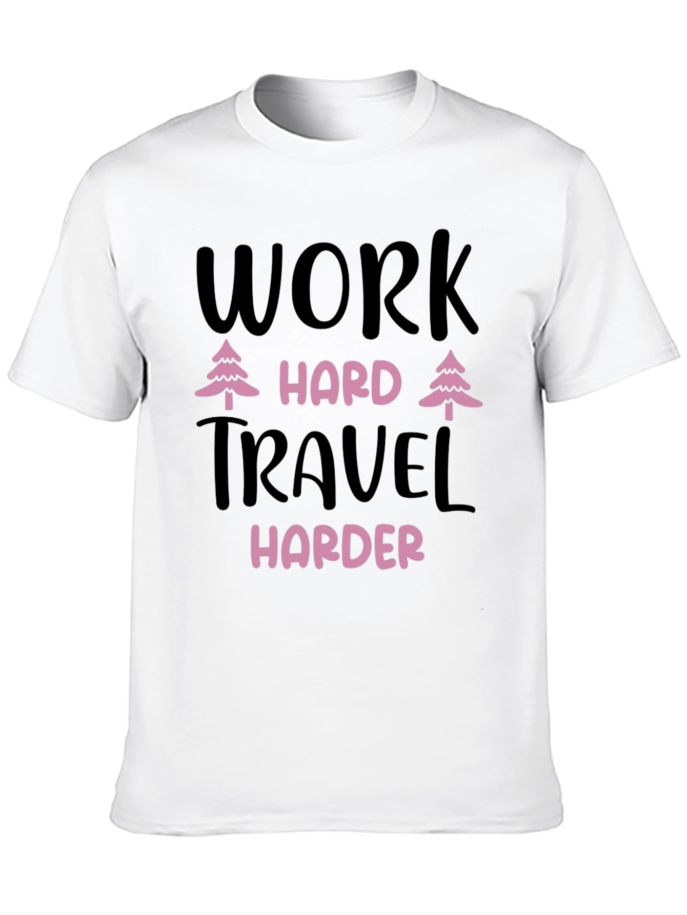 Work Hard Travel Harder Graphic Tee