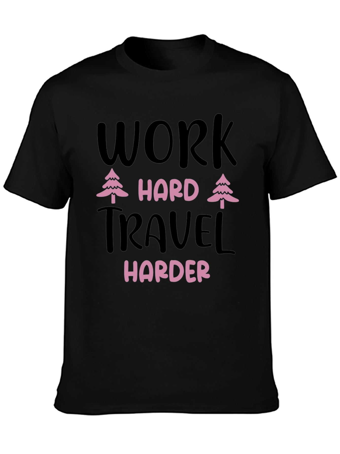Work Hard Travel Harder Graphic Tee