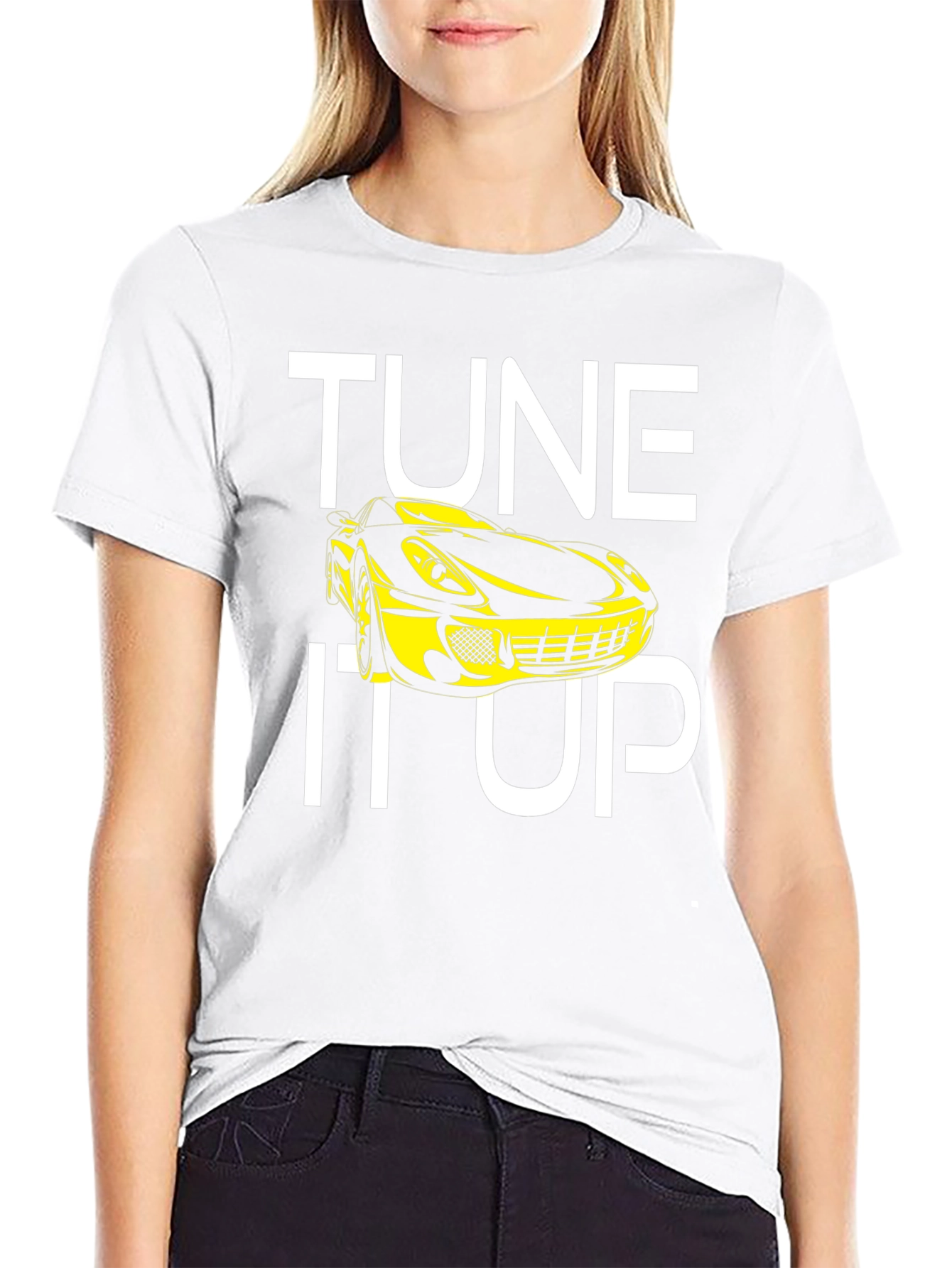 Tune It Up Car Graphic T-Shirt