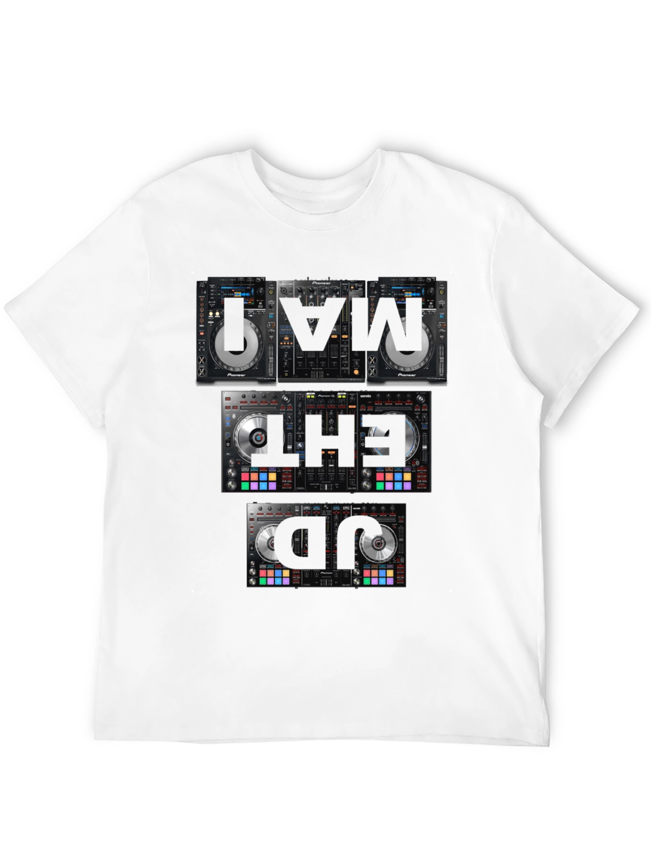 DJ Equipment T-Shirt - Music Lover Apparel