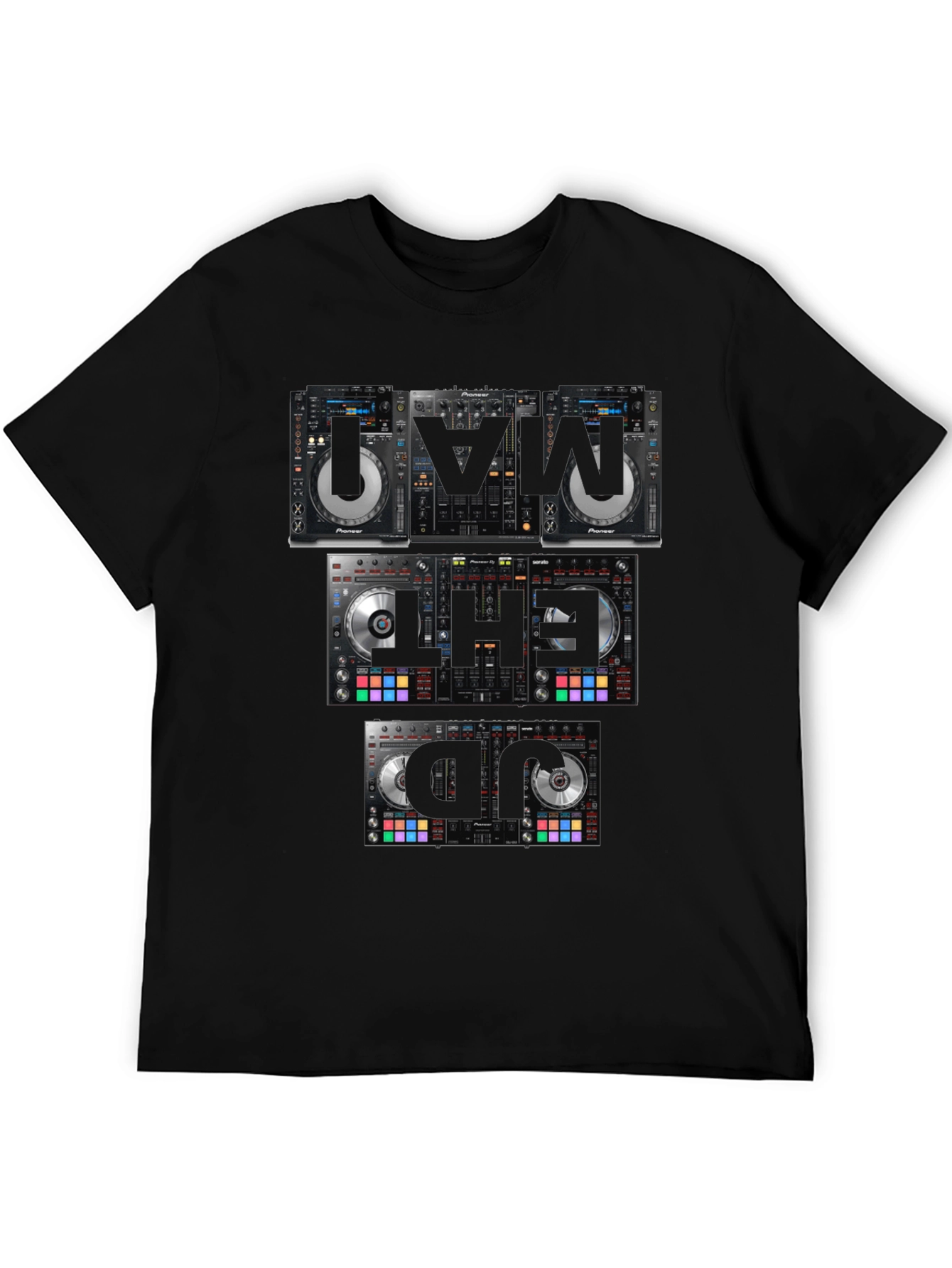 DJ Equipment T-Shirt - Music Lover Apparel