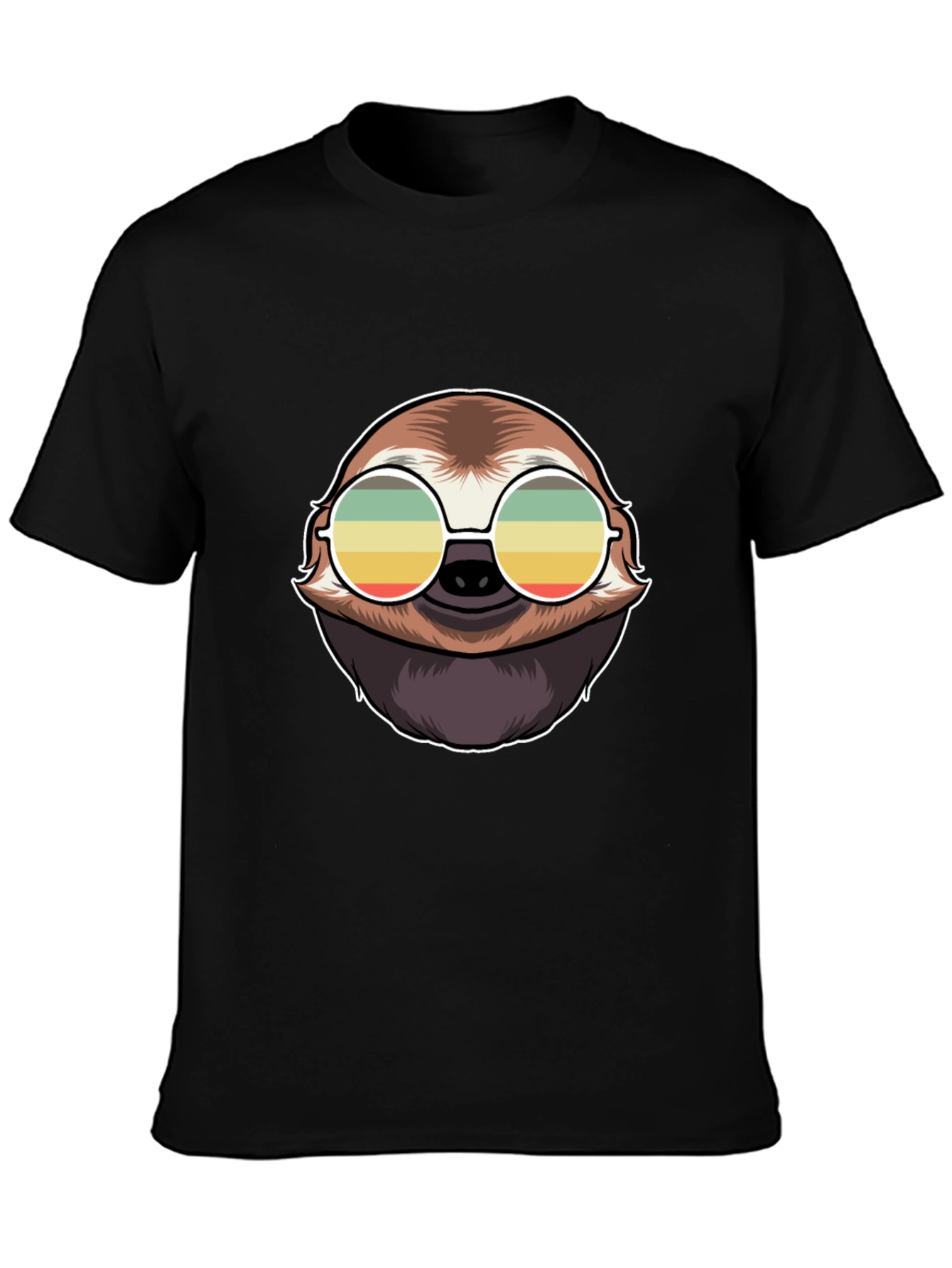 Cool Sloth Graphic Tee - Relaxed Style