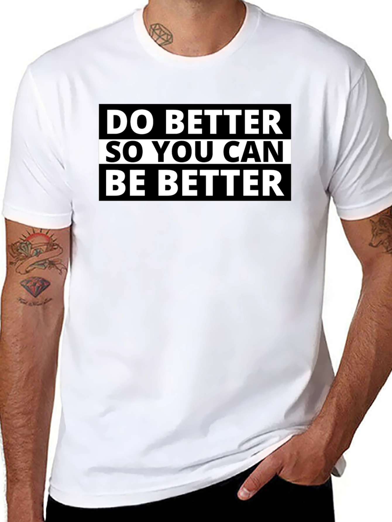 Do Better Graphic T-Shirt - Comfortable Cotton Blend