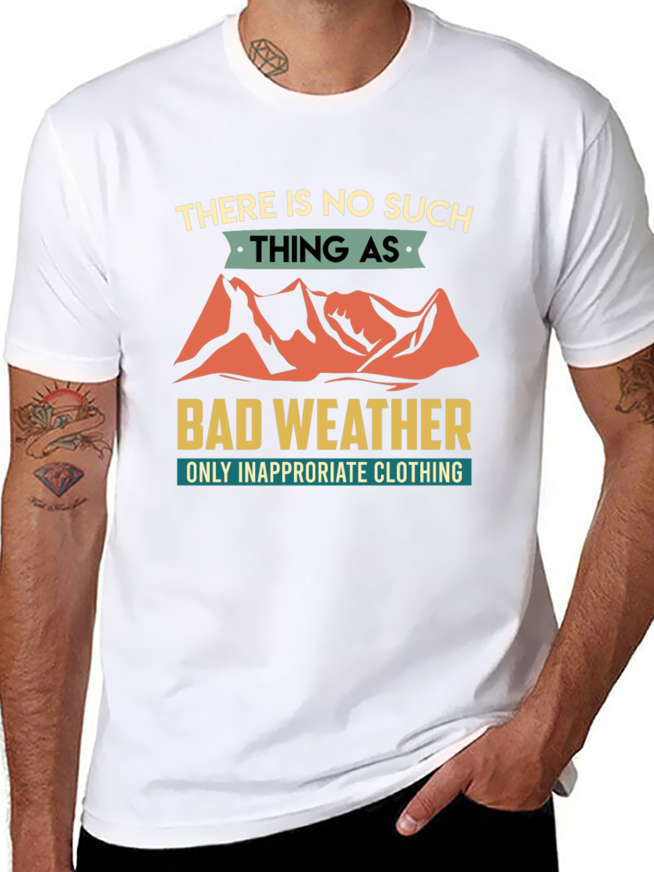 Bad Weather T-Shirt - Outdoor Adventure Tee