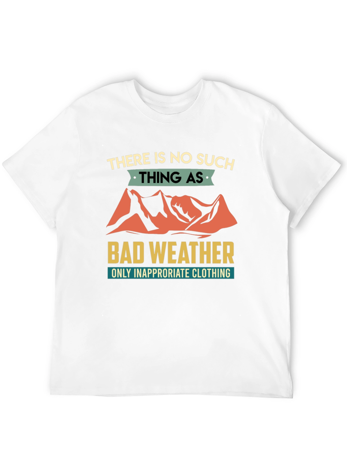 Bad Weather T-Shirt - Outdoor Adventure Tee