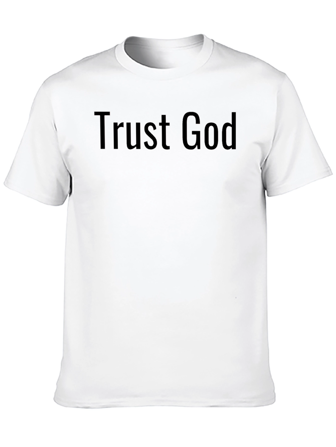 Trust God Black T-Shirt