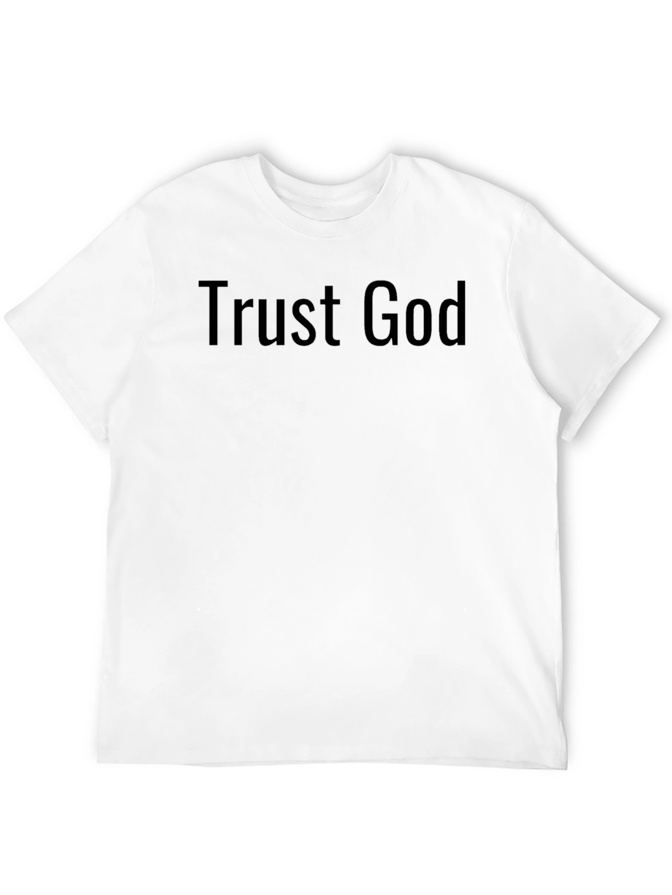Trust God Black T-Shirt