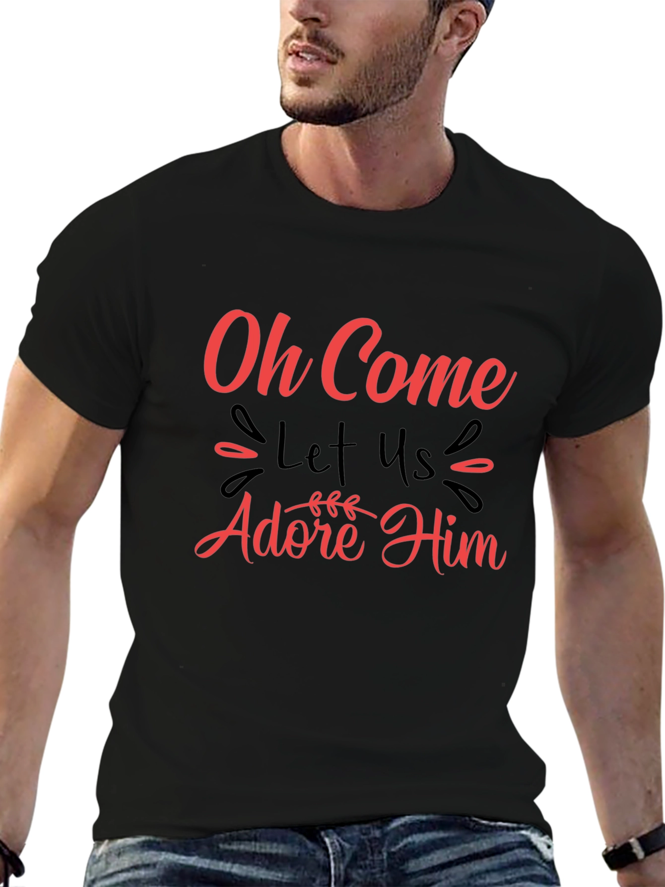 Oh Come Let Us Adore Him T-Shirt