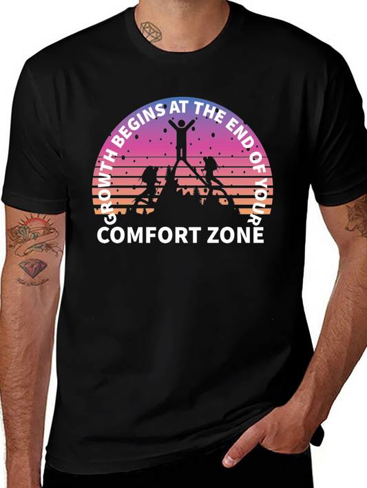 Growth Begins Comfort Zone T-Shirt