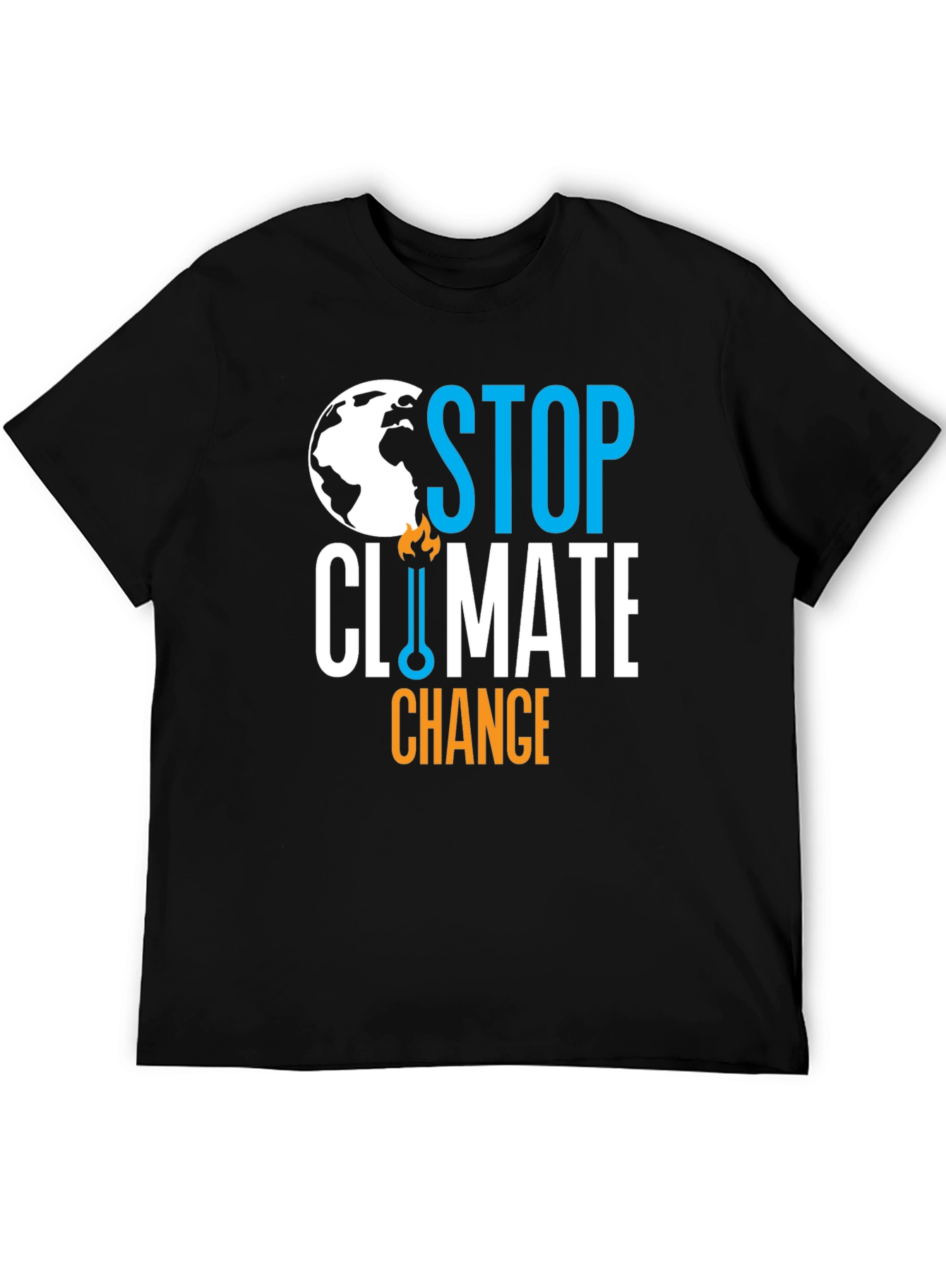 Stop Climate Change Graphic T-Shirt