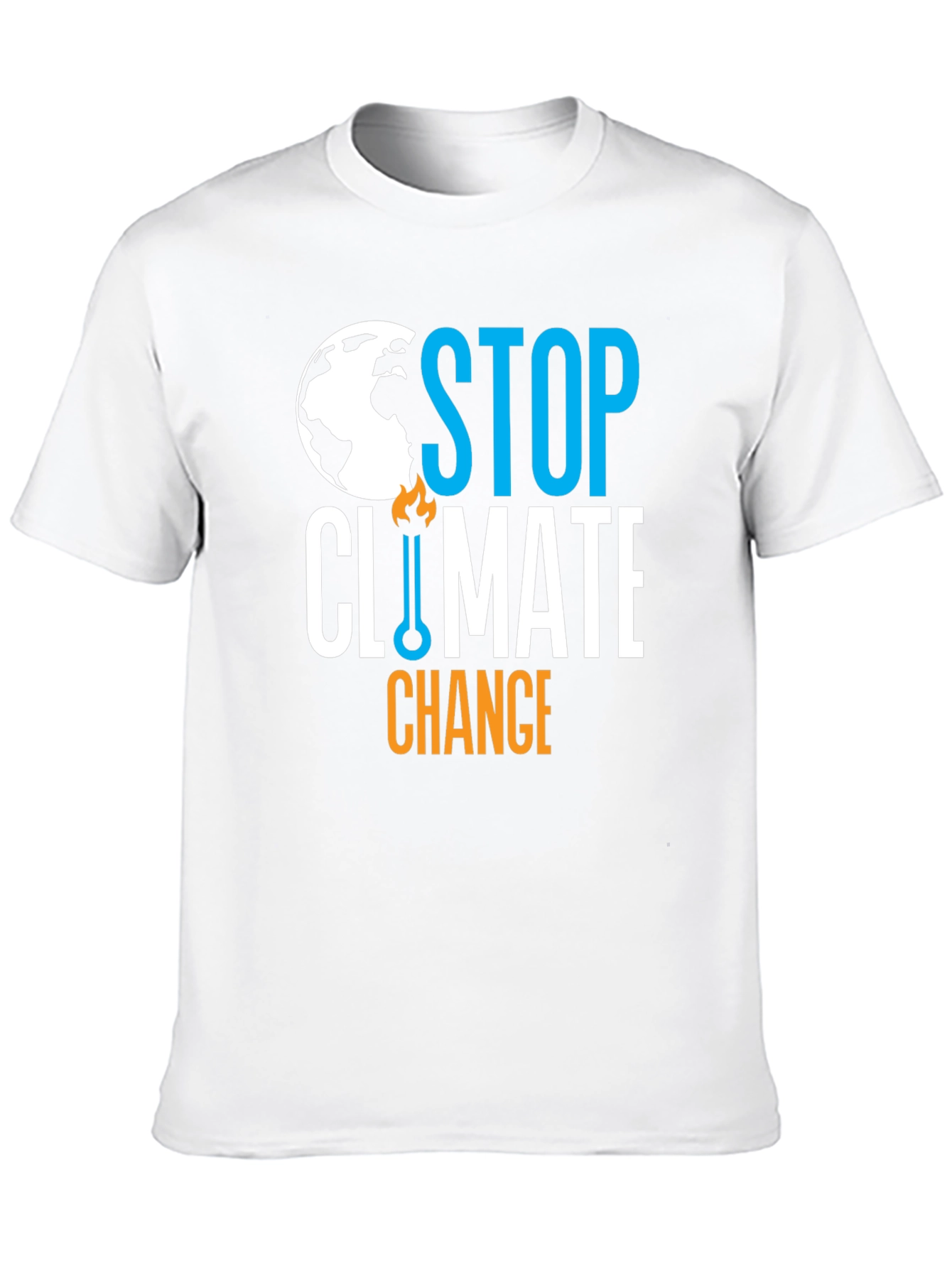 Stop Climate Change Graphic T-Shirt