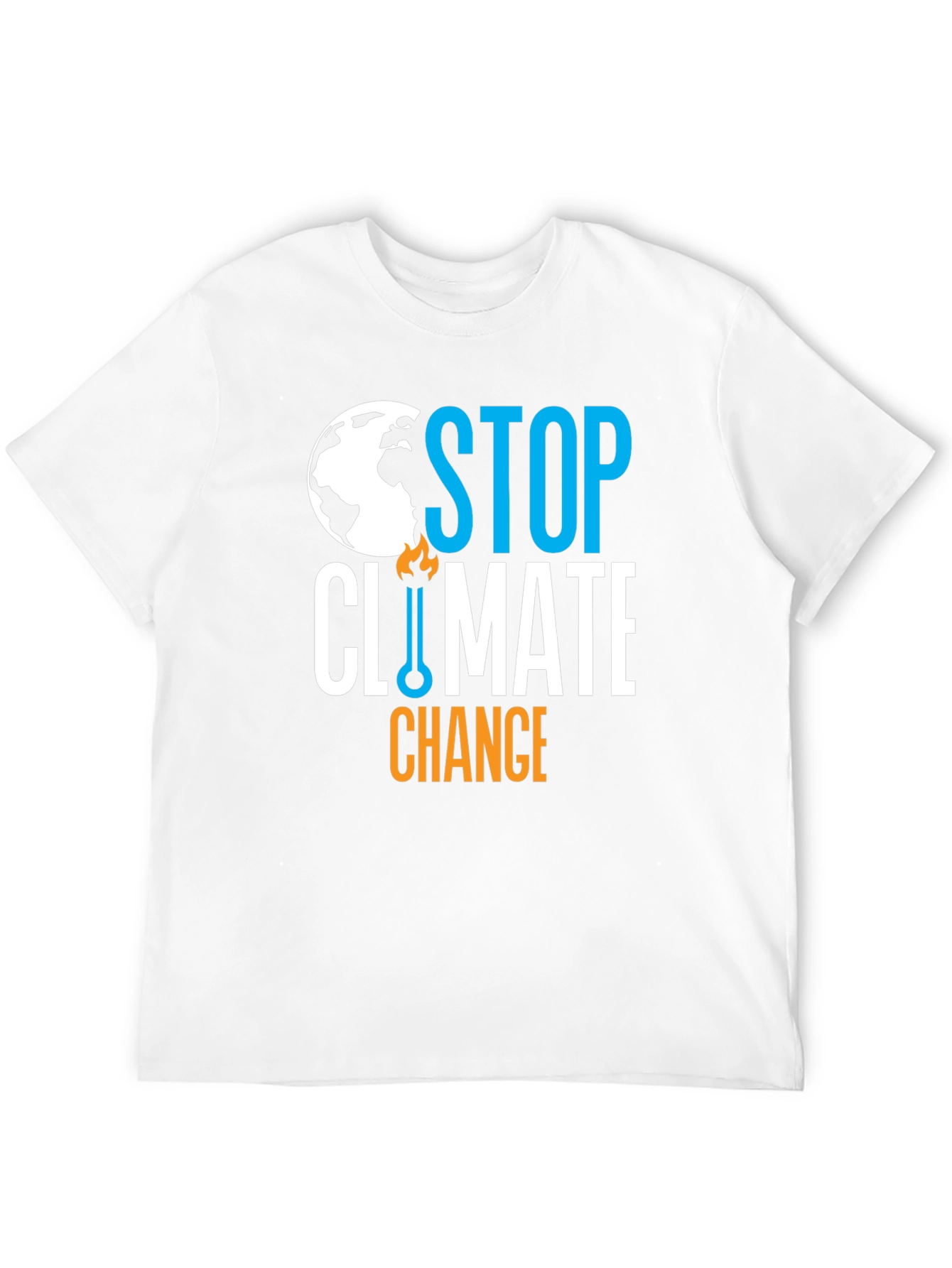 Stop Climate Change Graphic T-Shirt