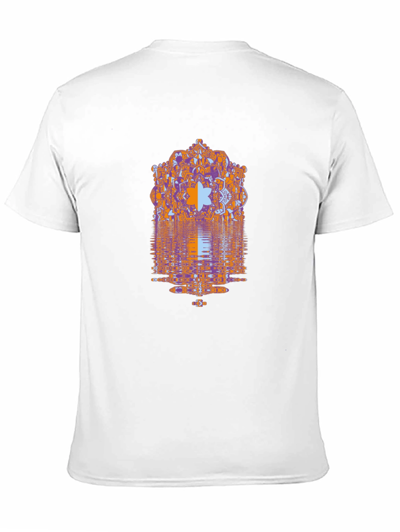 Geometric Mandala Graphic Print Mens Tee