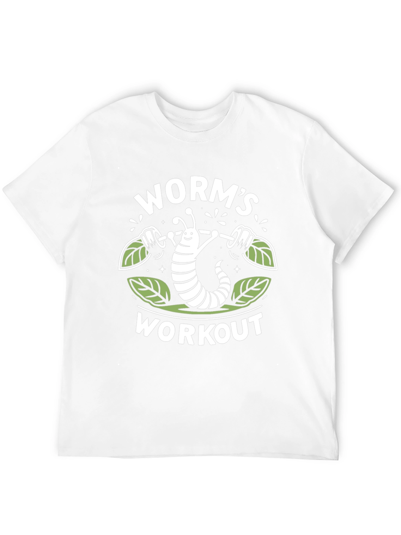 Worms Workout T-Shirt - Black Graphic Tee