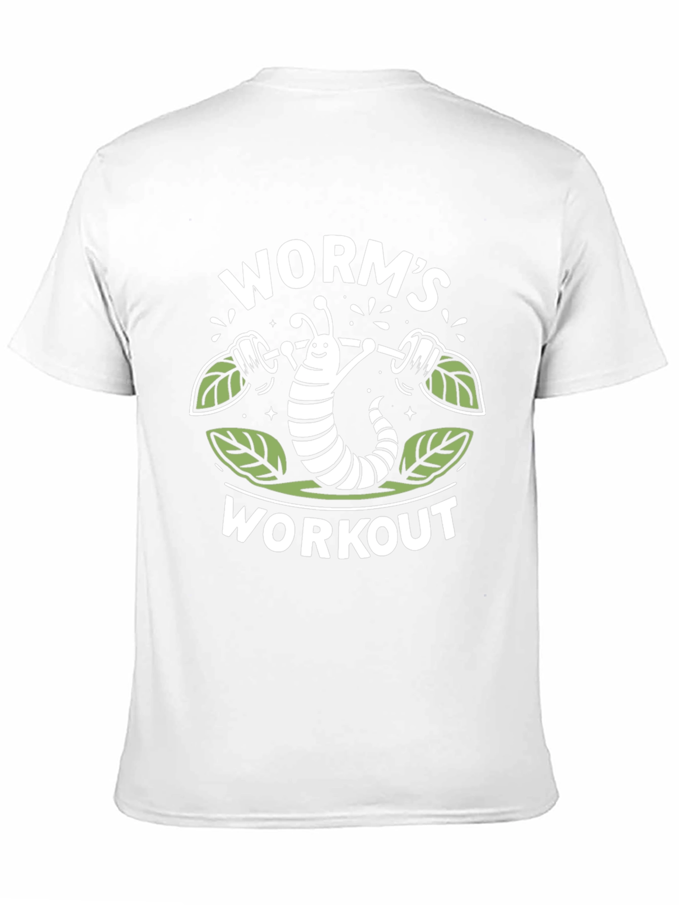 Worms Workout T-Shirt - Black Graphic Tee