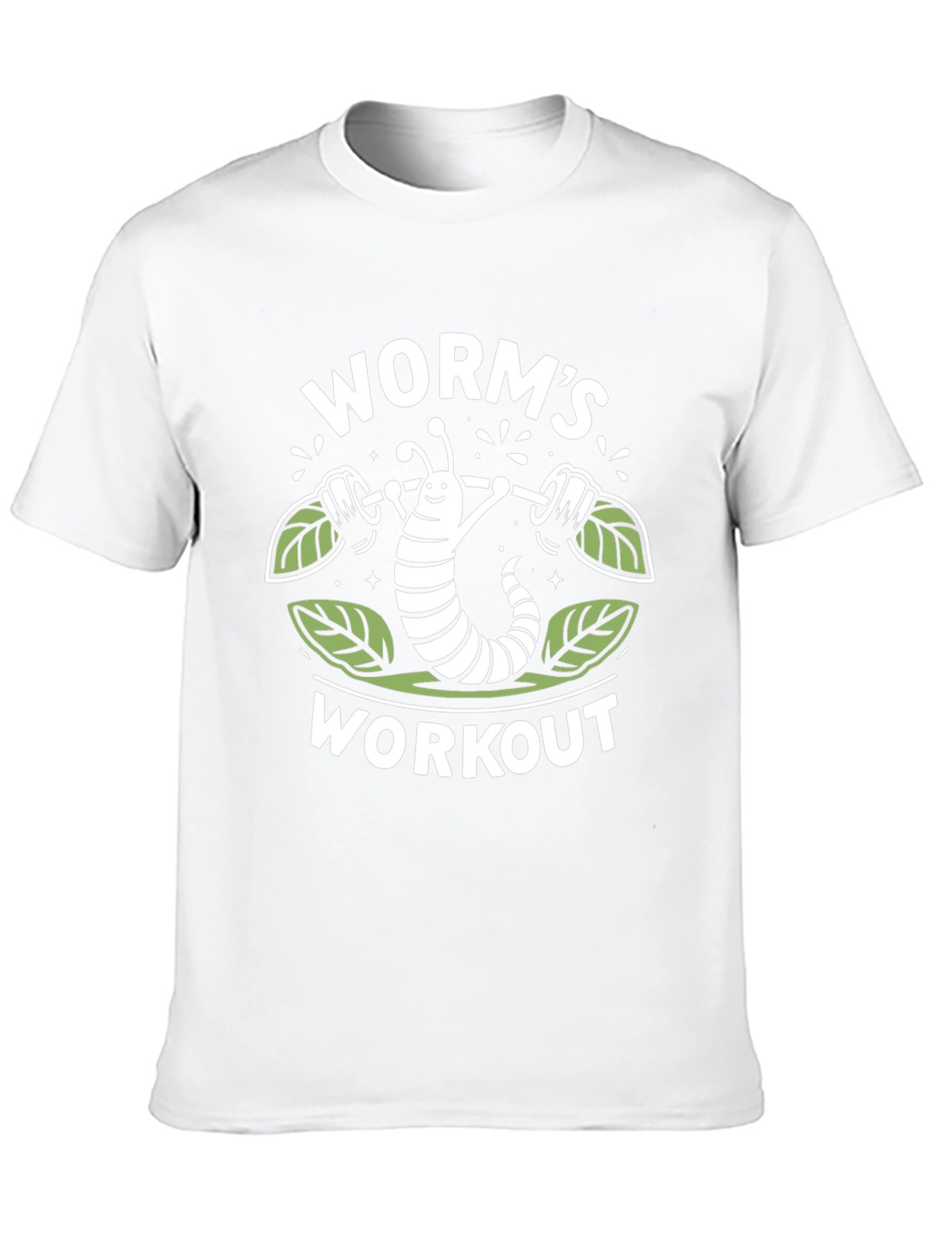 Worms Workout T-Shirt - Black Graphic Tee