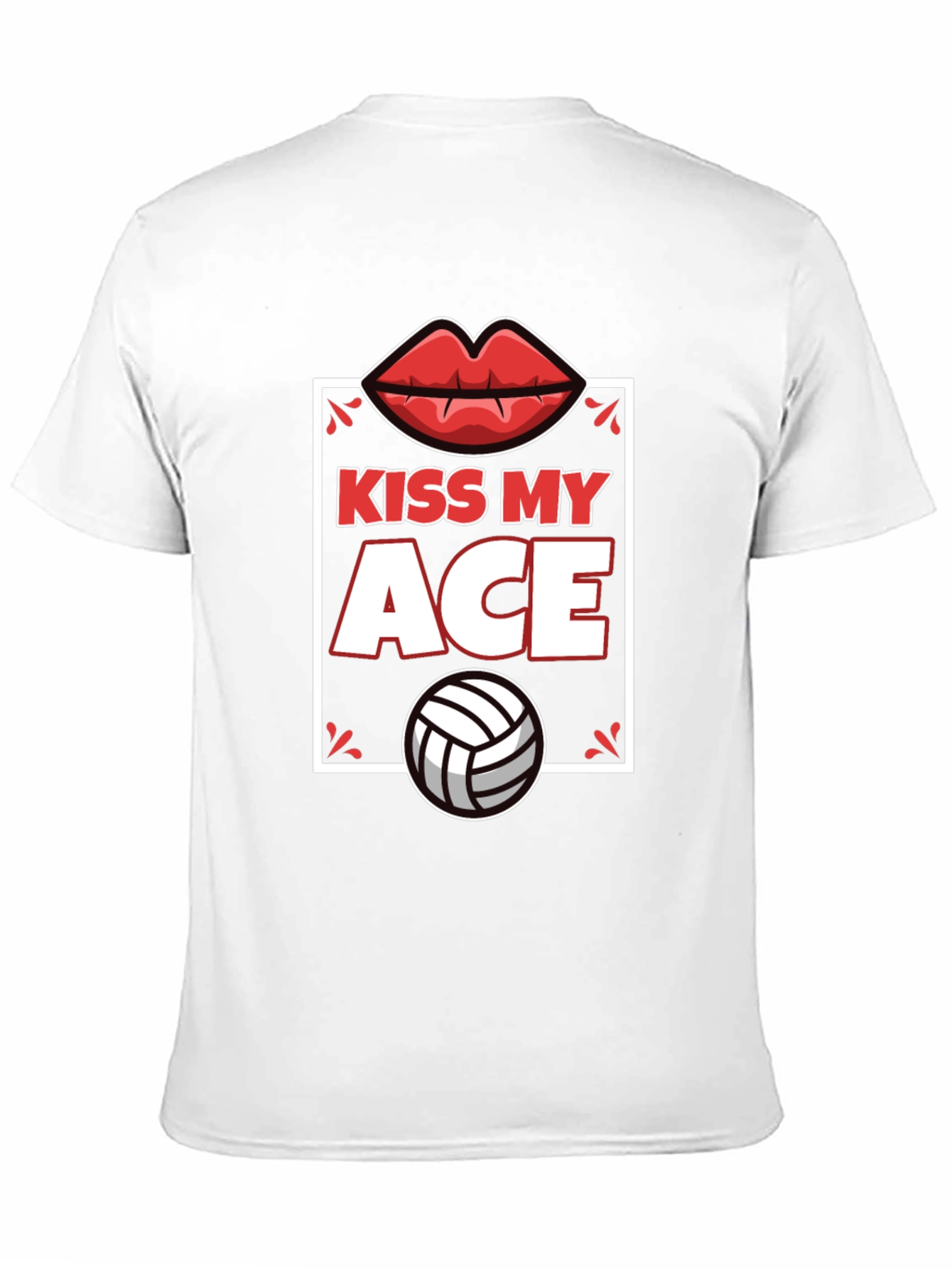 Kiss My Ace Volleyball Graphic Tee