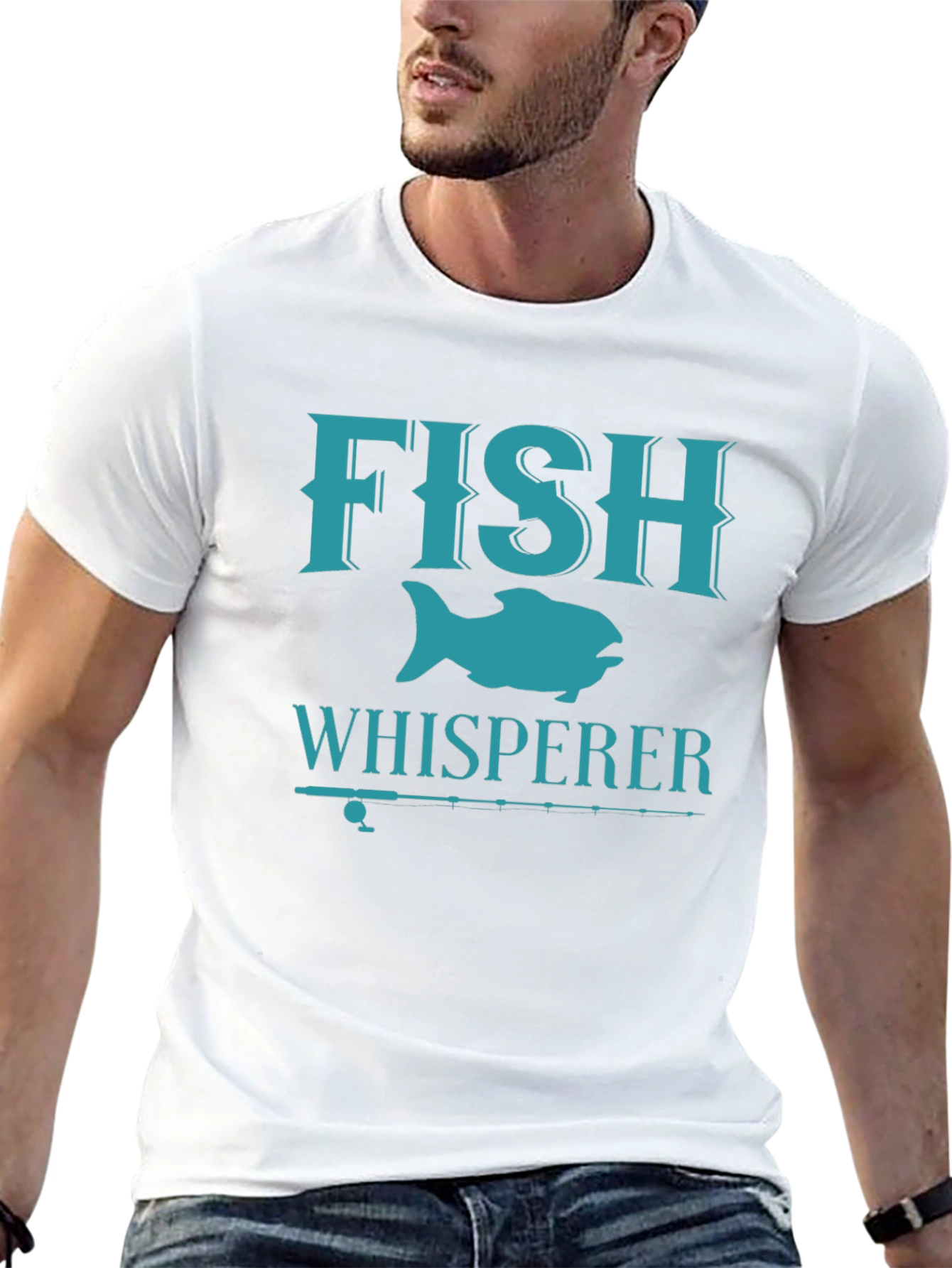 Fish Whisperer Graphic Tee - Anglers Humor T-Shirt