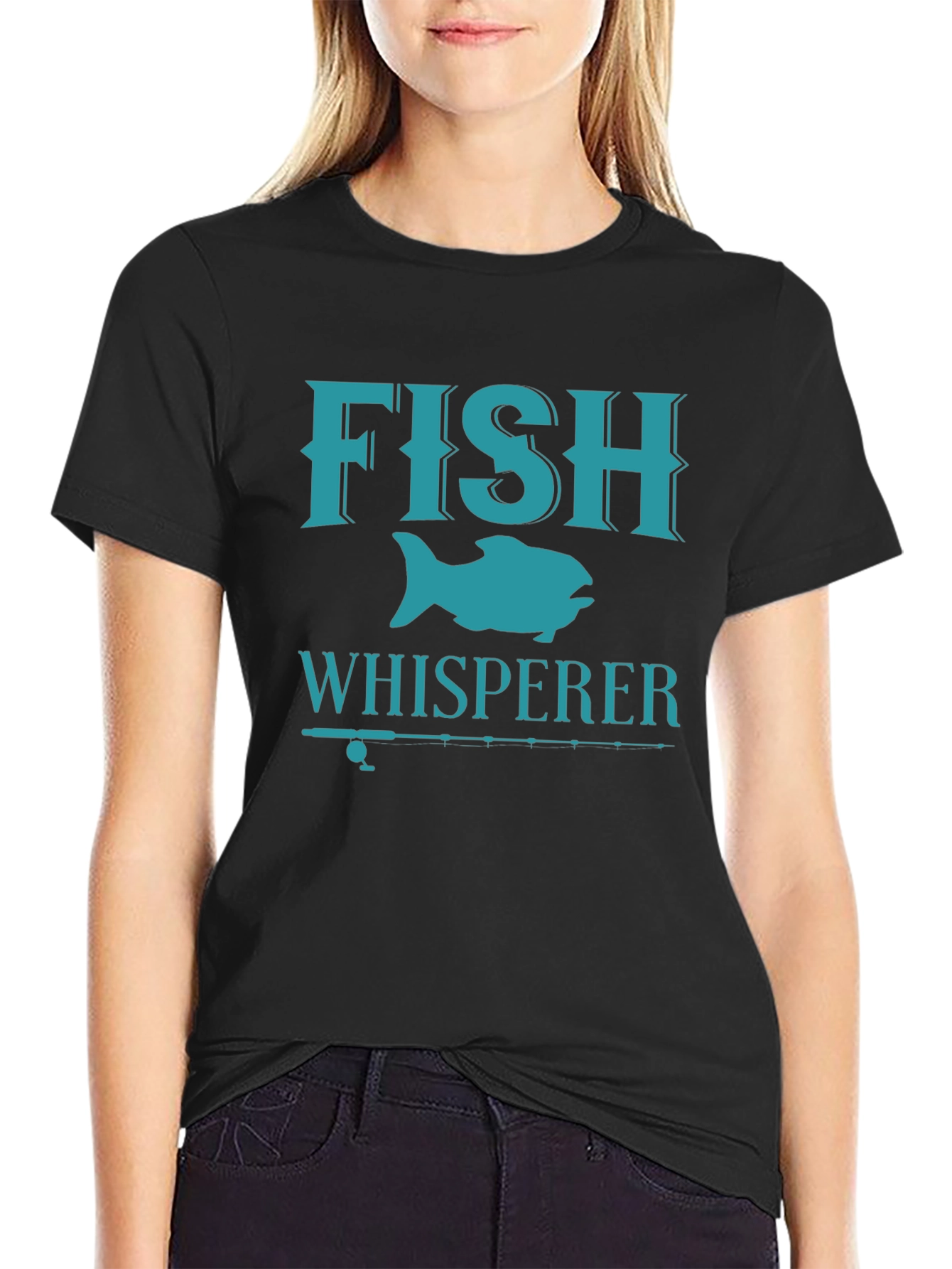 Fish Whisperer Graphic Tee - Anglers Humor T-Shirt