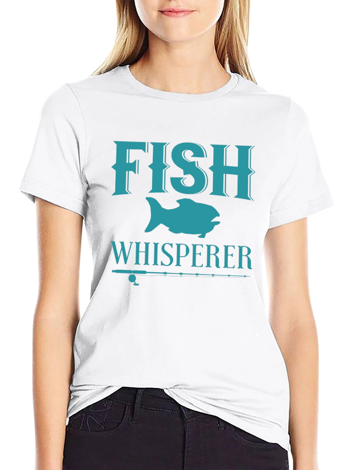 Fish Whisperer Graphic Tee - Anglers Humor T-Shirt