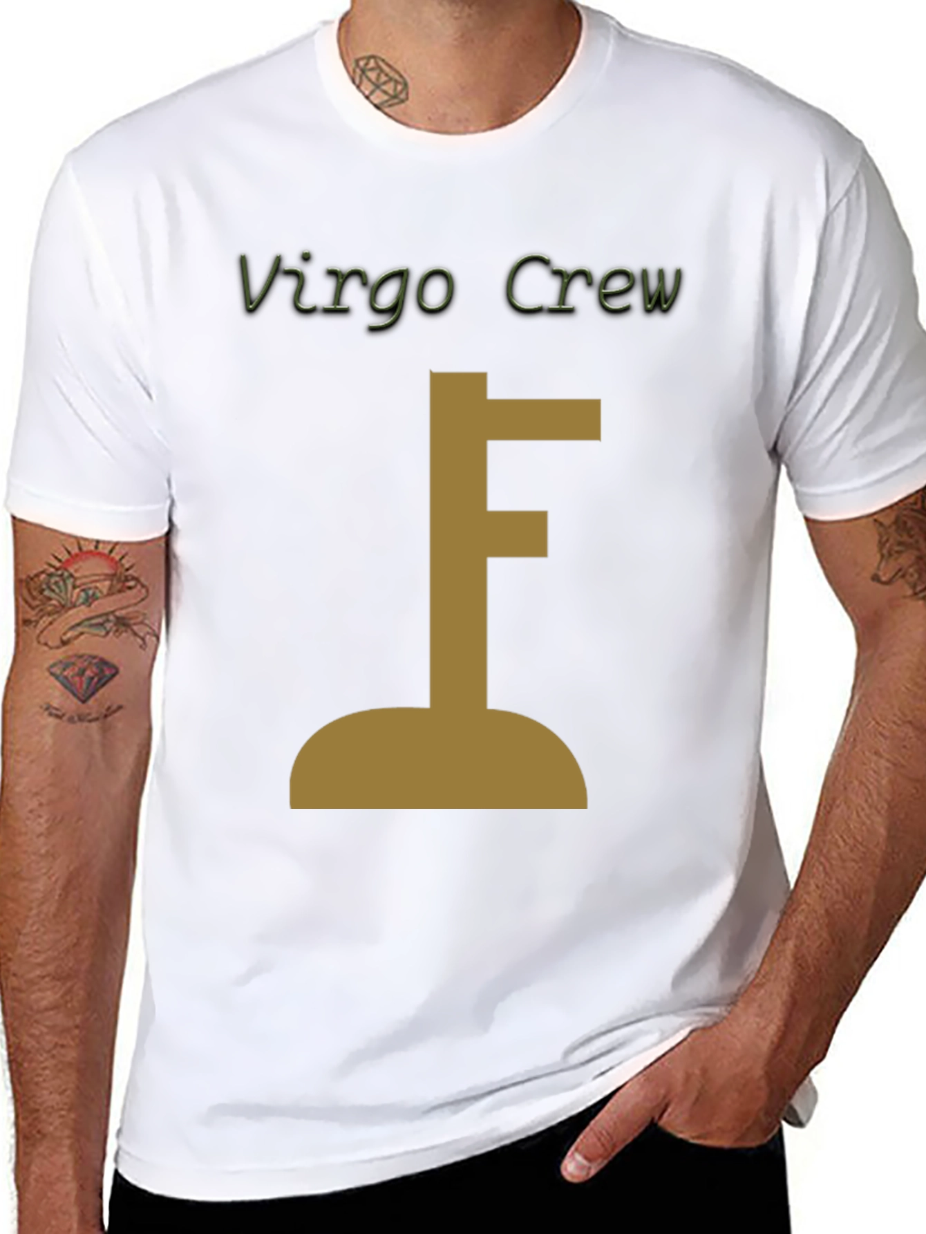 Virgo Crew T-Shirt - Zodiac Sign Style