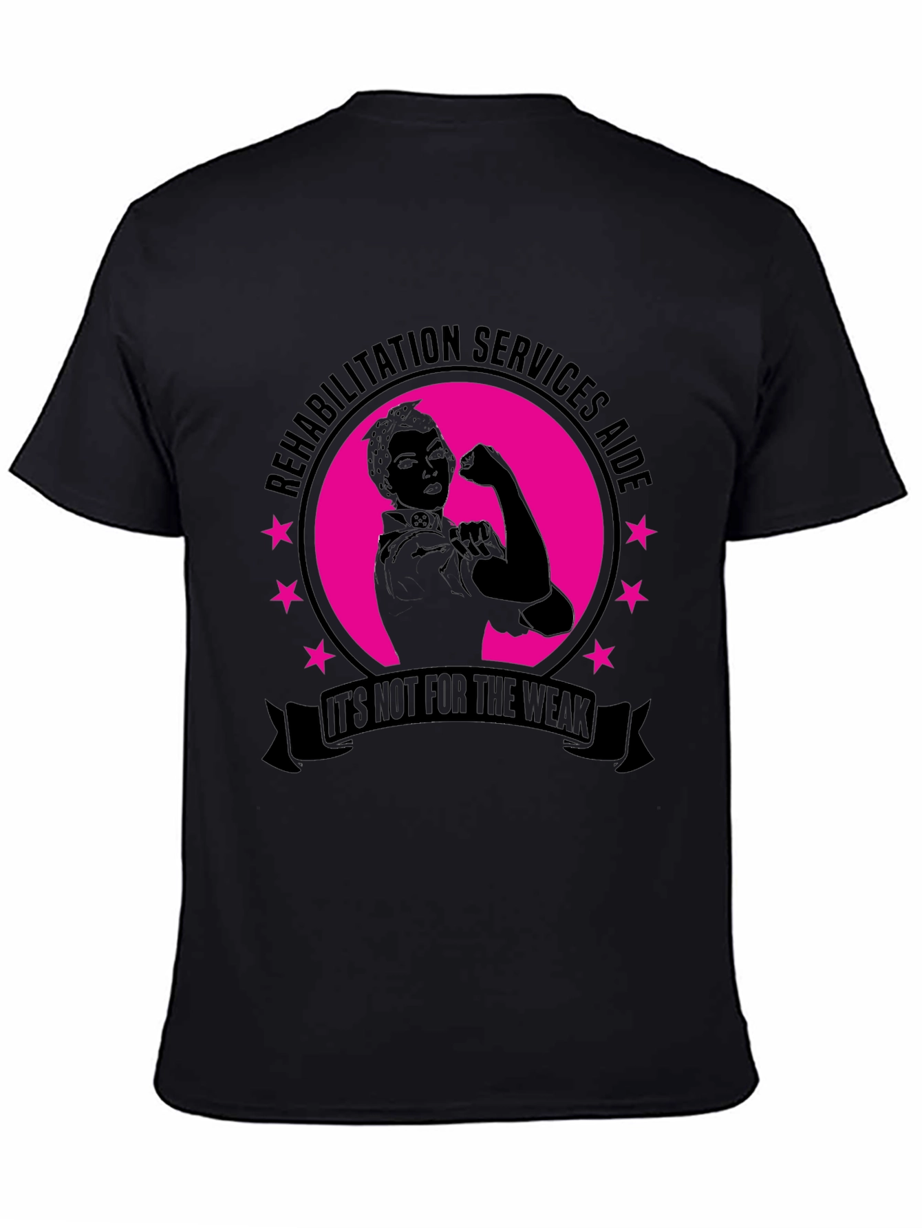 Rehabilitation Services Aide Rosie the Riveter T-Shirt