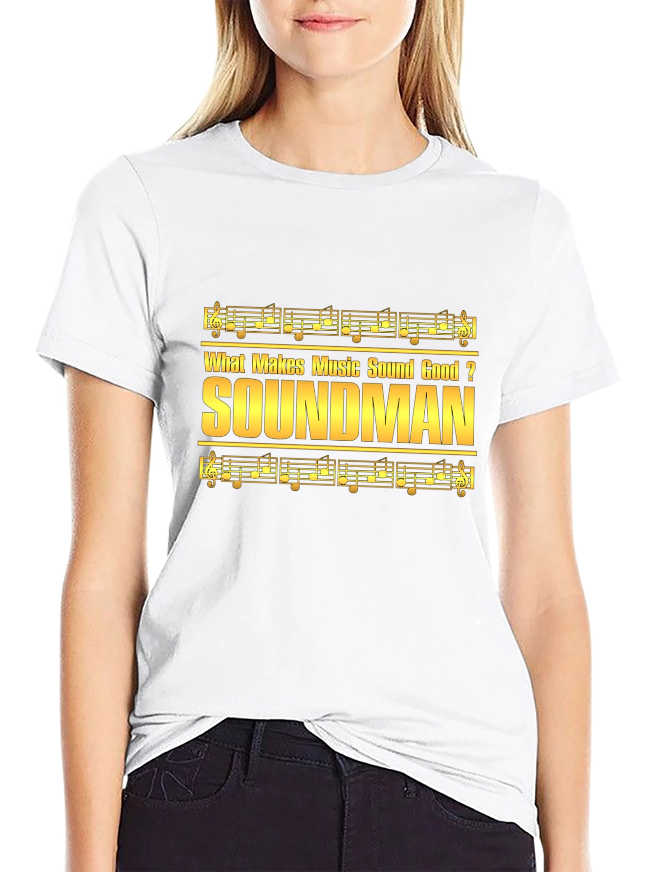 Soundman Music T-Shirt - Makes Music Sound Good Tee