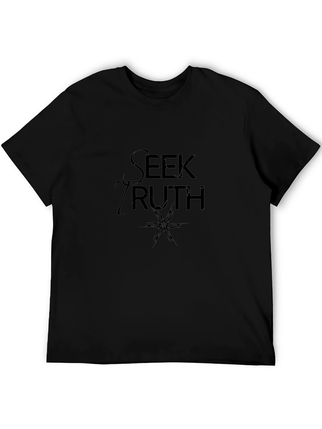 Seek Truth Black T-Shirt