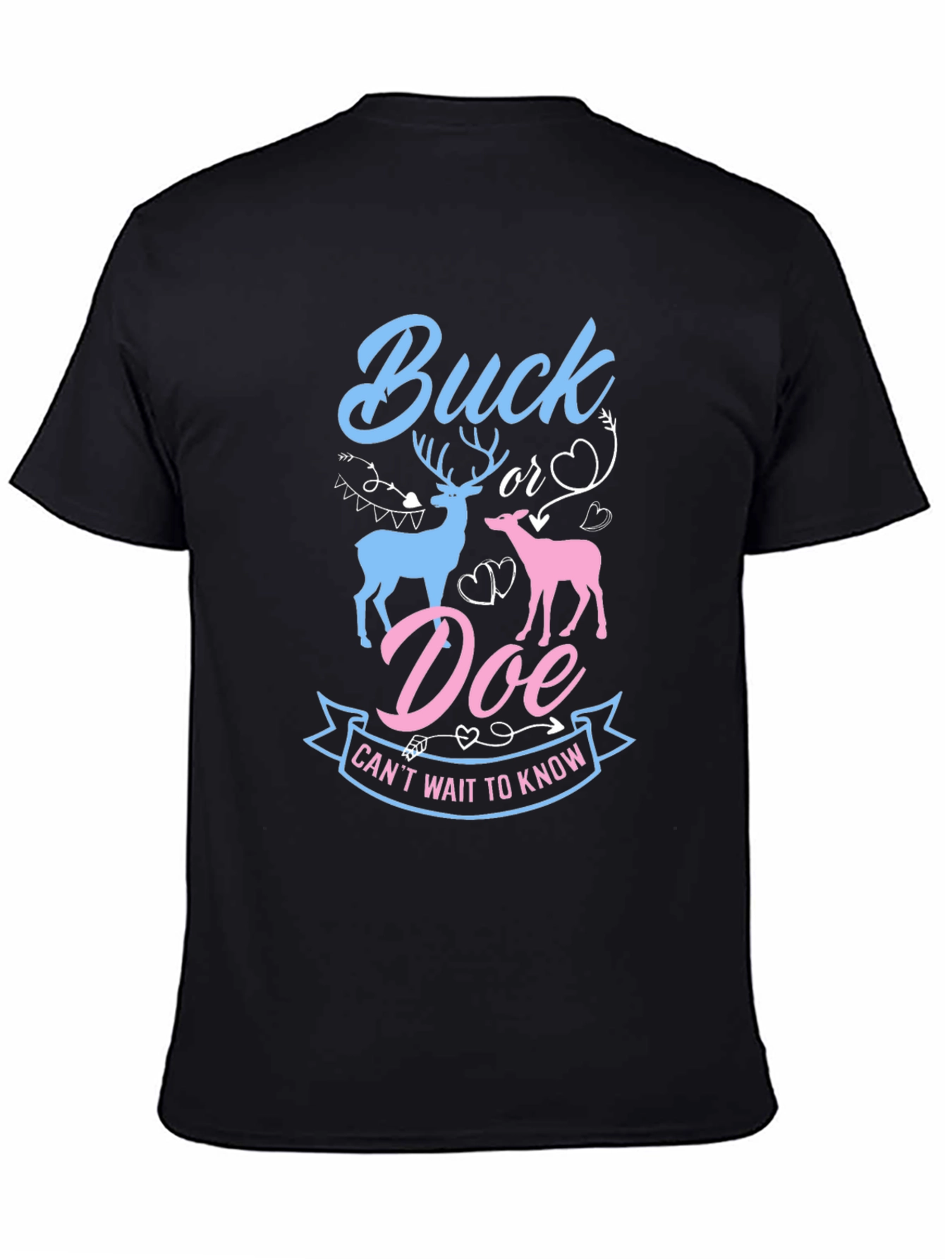 Buck or Doe Gender Reveal T-Shirt