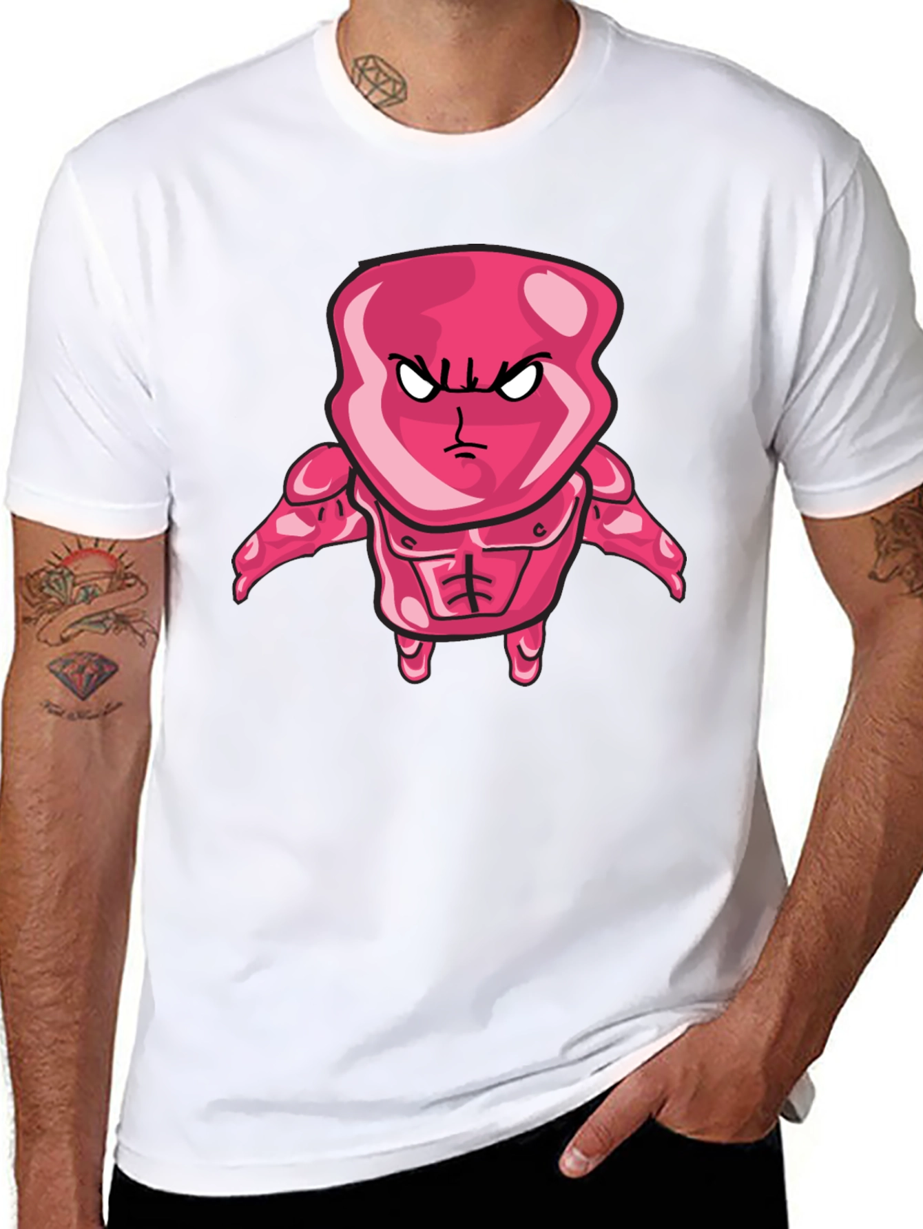 Angry Majin Buu Style T-Shirt