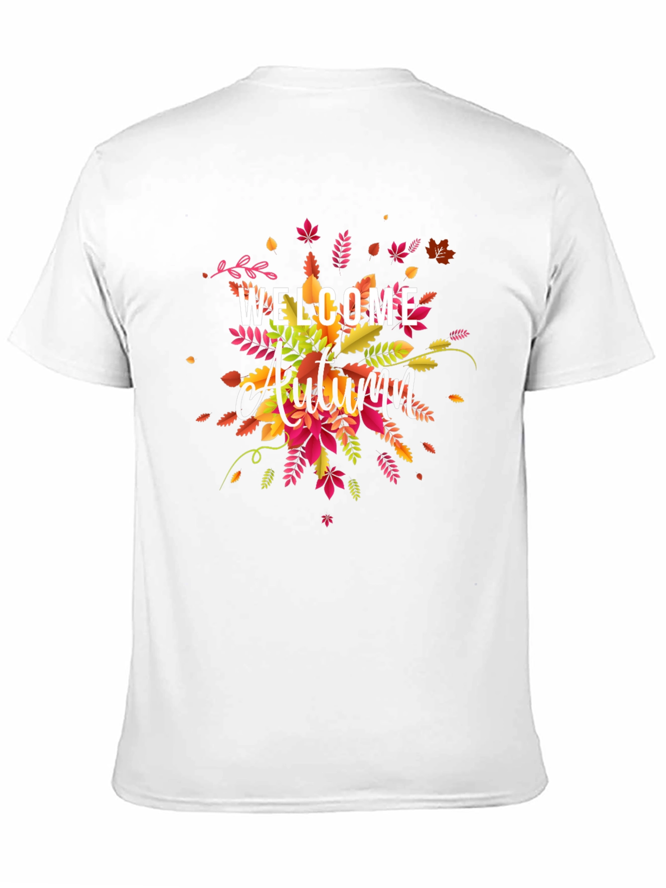 Welcome Autumn Graphic Tee - Fall Season Shirt