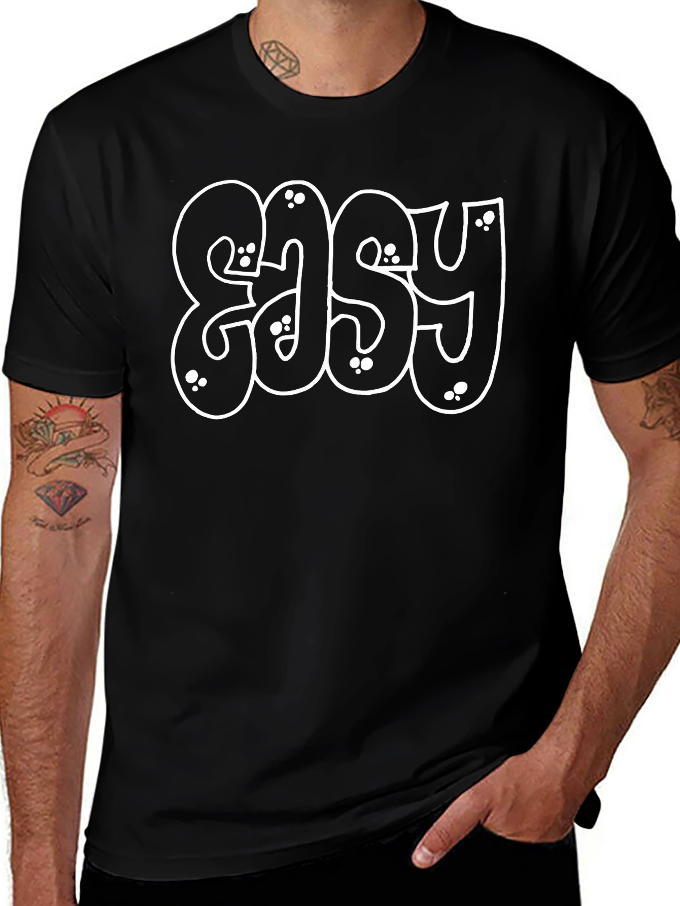 Easy Black T-Shirt