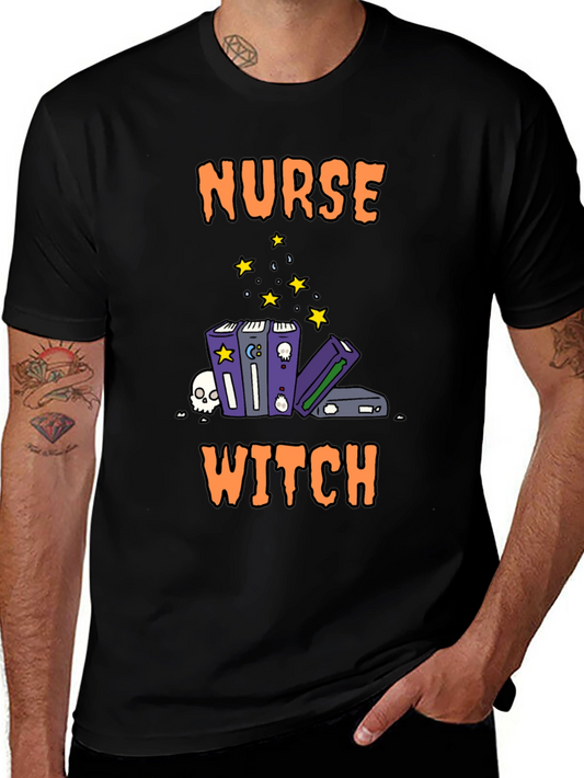 Nurse Witch Halloween T-Shirt