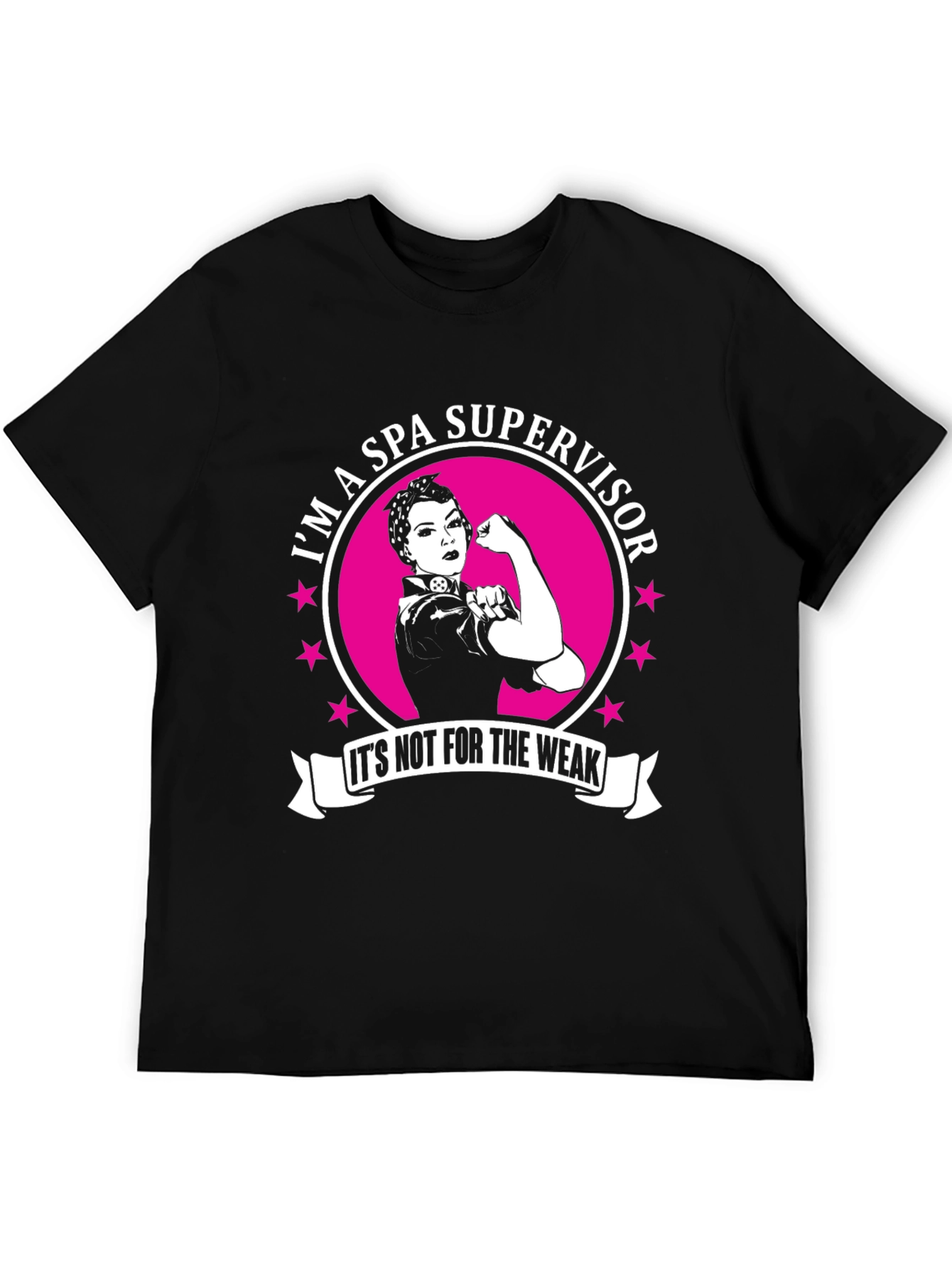 Spa Supervisor T-Shirt - Empowered Woman Design