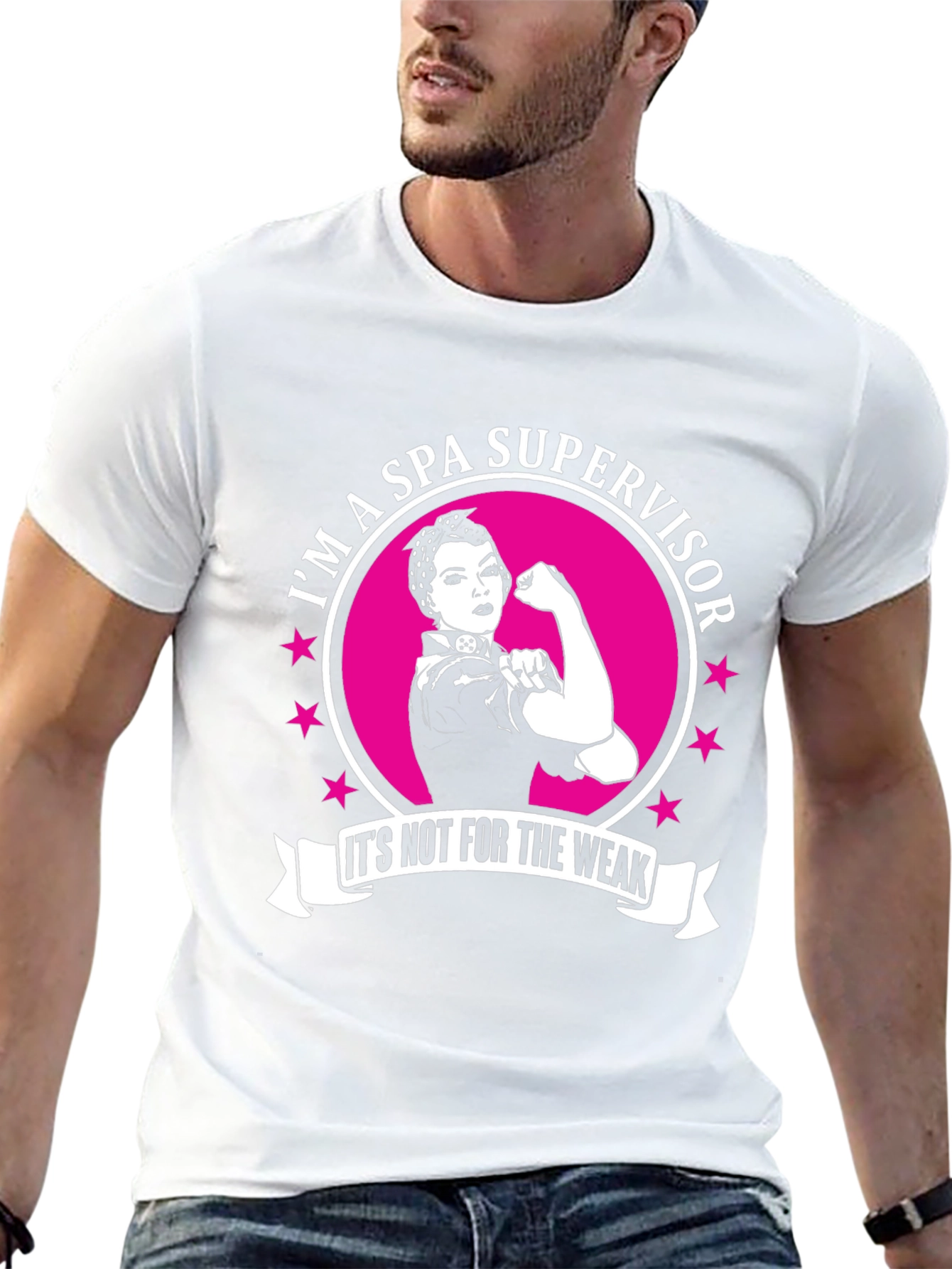 Spa Supervisor T-Shirt - Empowered Woman Design