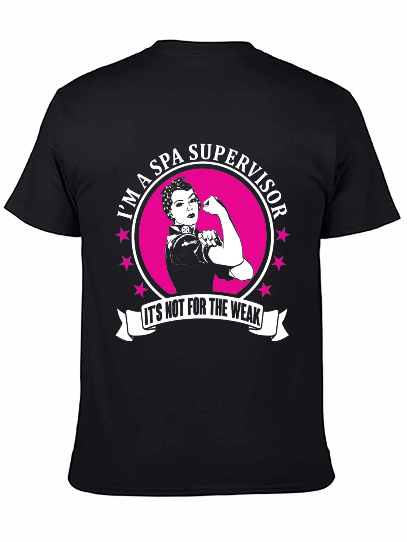 Spa Supervisor T-Shirt - Empowered Woman Design