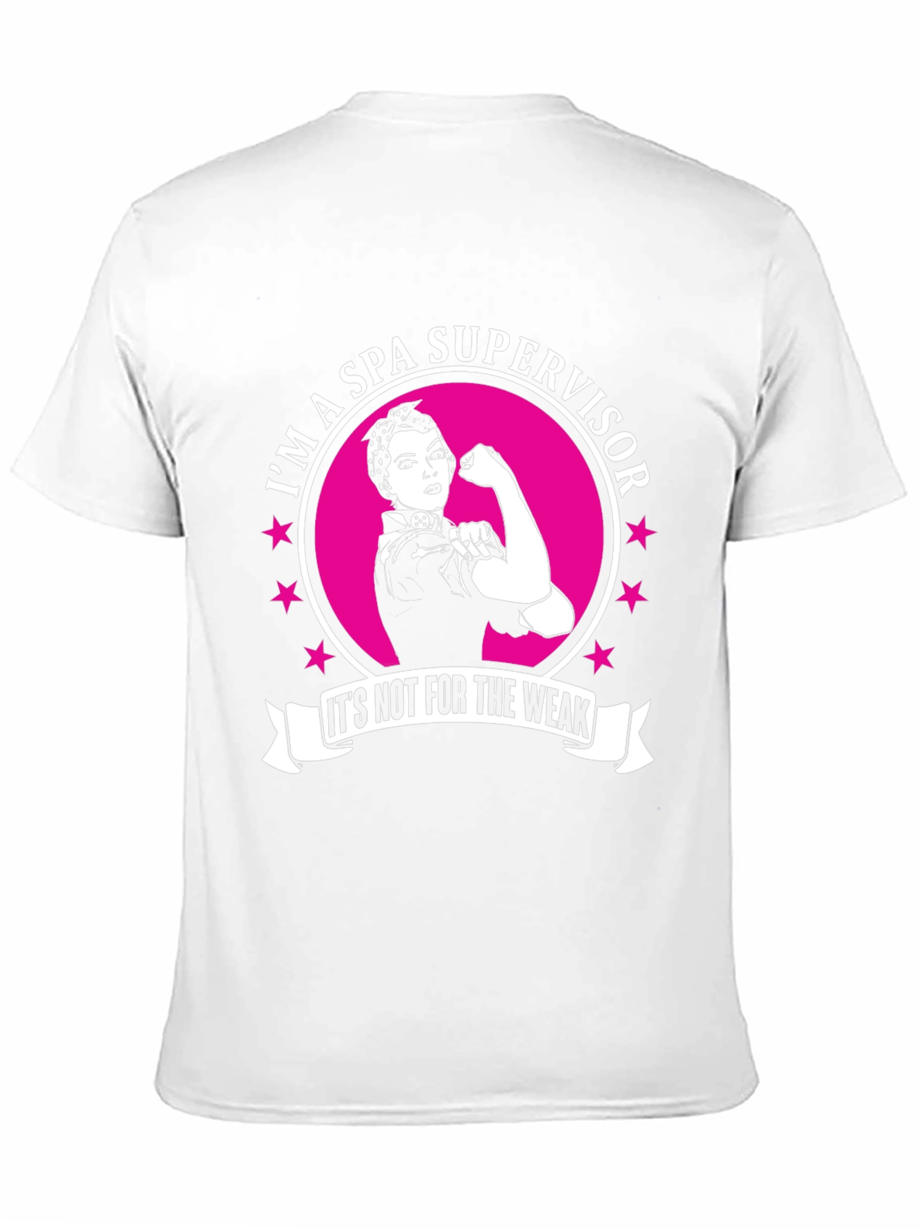Spa Supervisor T-Shirt - Empowered Woman Design