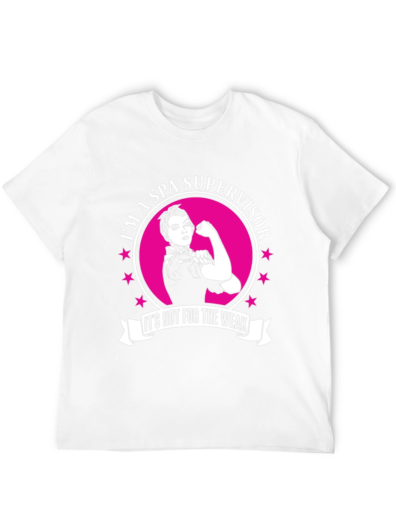 Spa Supervisor T-Shirt - Empowered Woman Design
