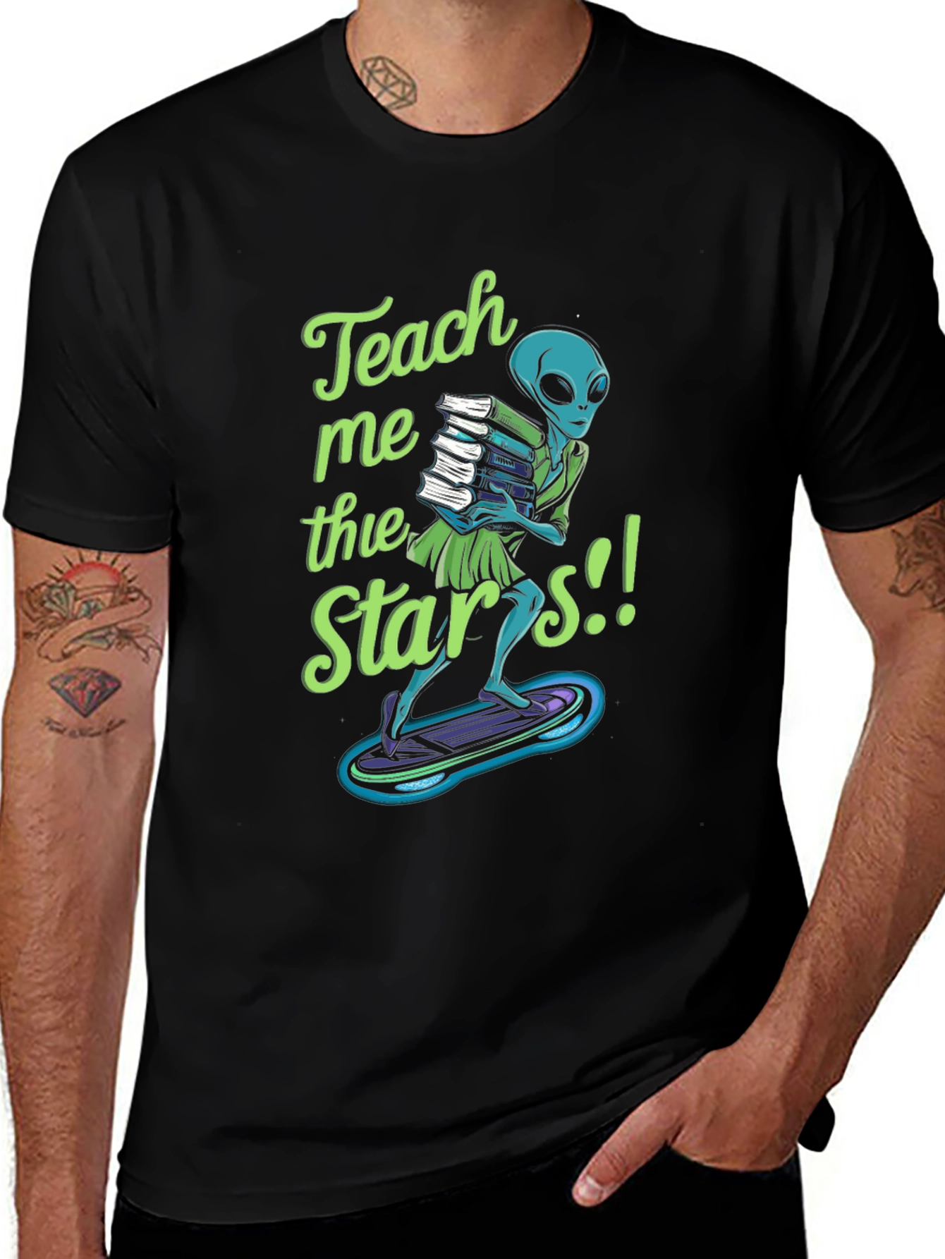 Teach Me The Stars Alien T-Shirt
