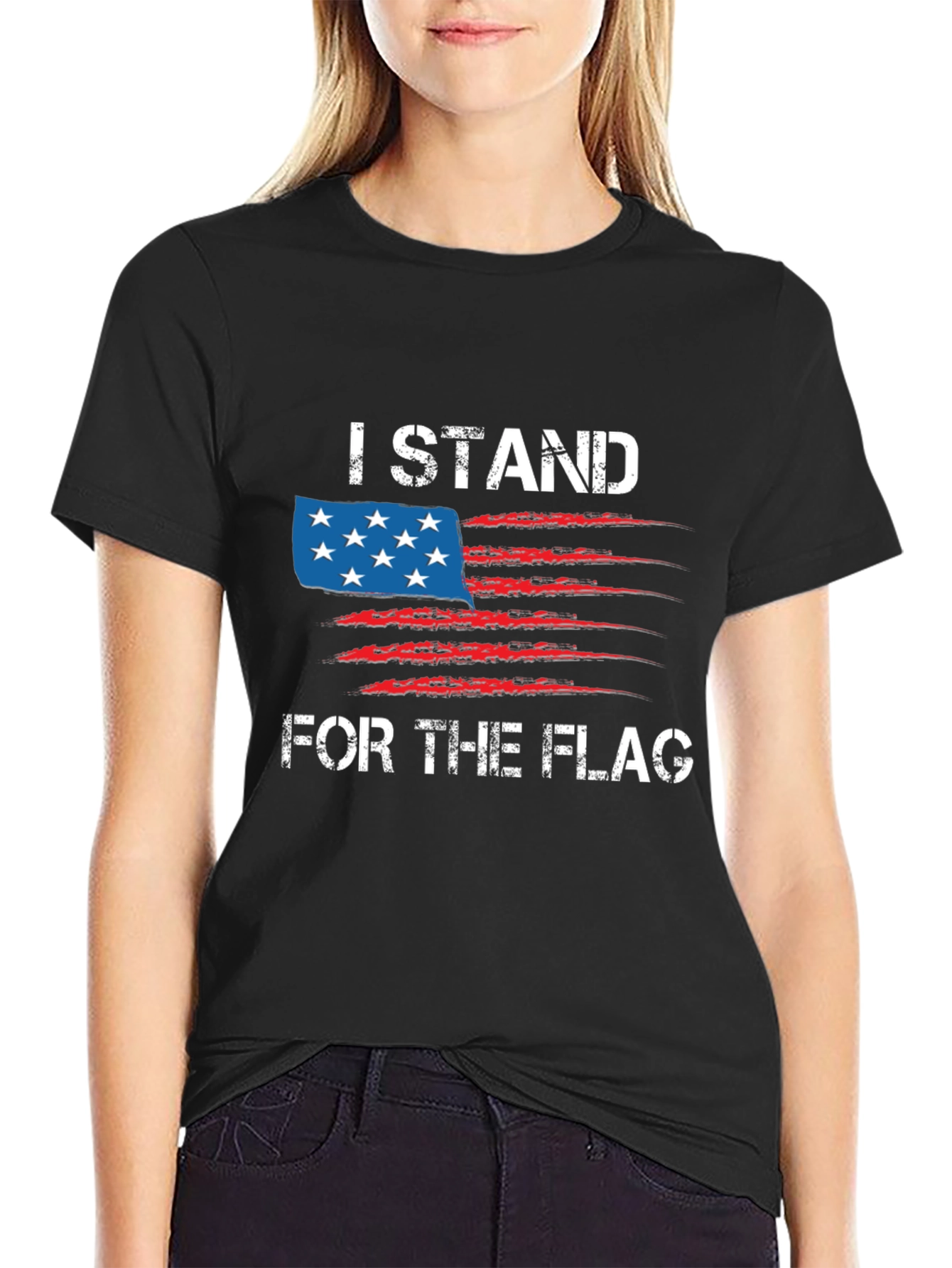 I Stand For The Flag Patriotic T-Shirt