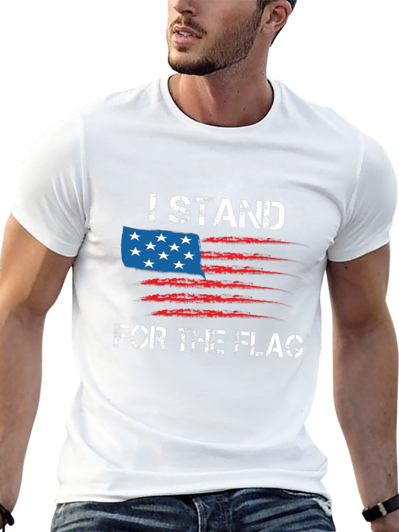I Stand For The Flag Patriotic T-Shirt