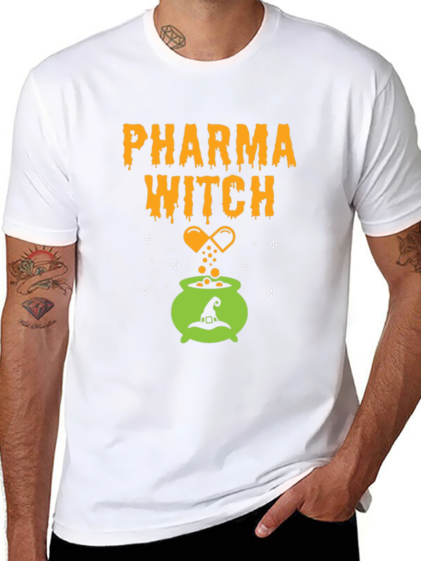 Pharma Witch Halloween T-Shirt