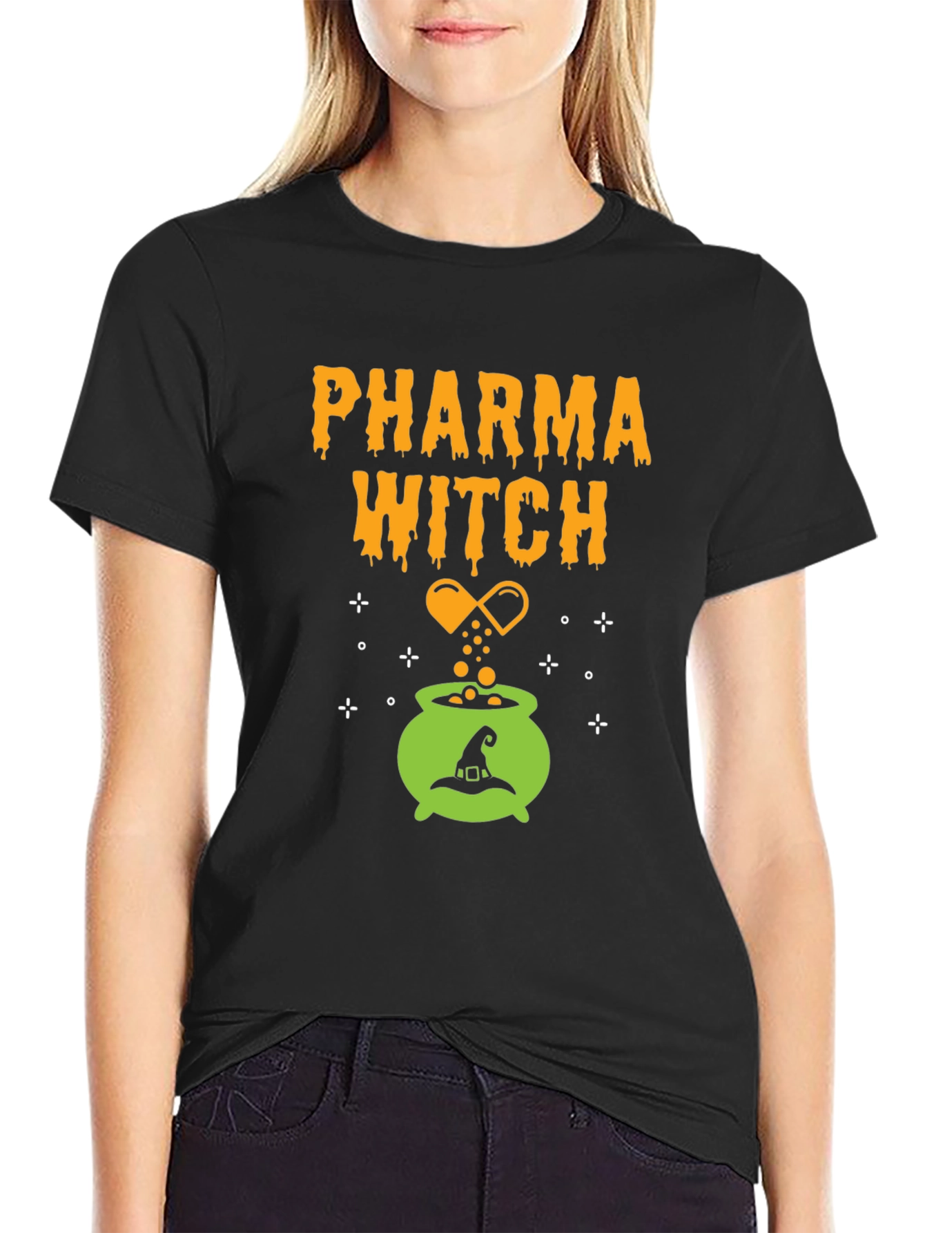 Pharma Witch Halloween T-Shirt
