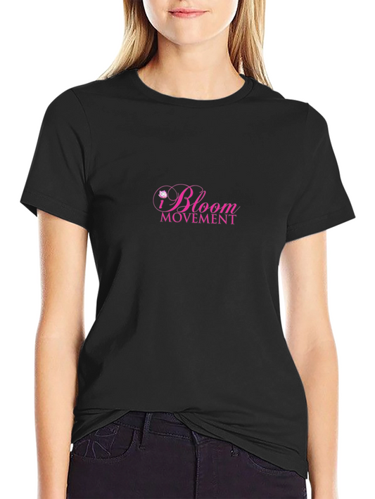 Bloom Movement Black T-Shirt
