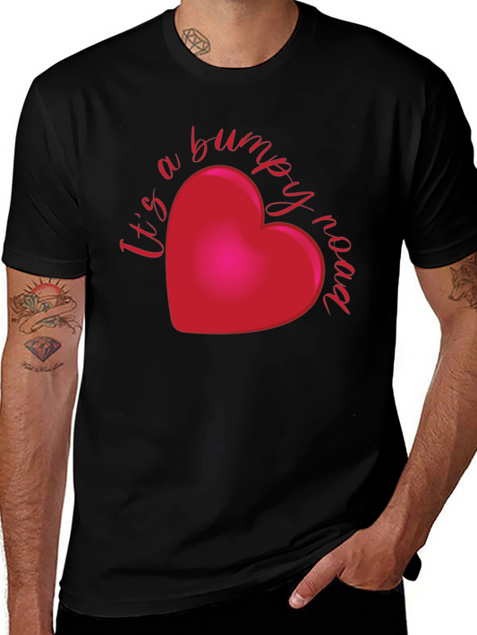 Bumpy Road Heart T-Shirt