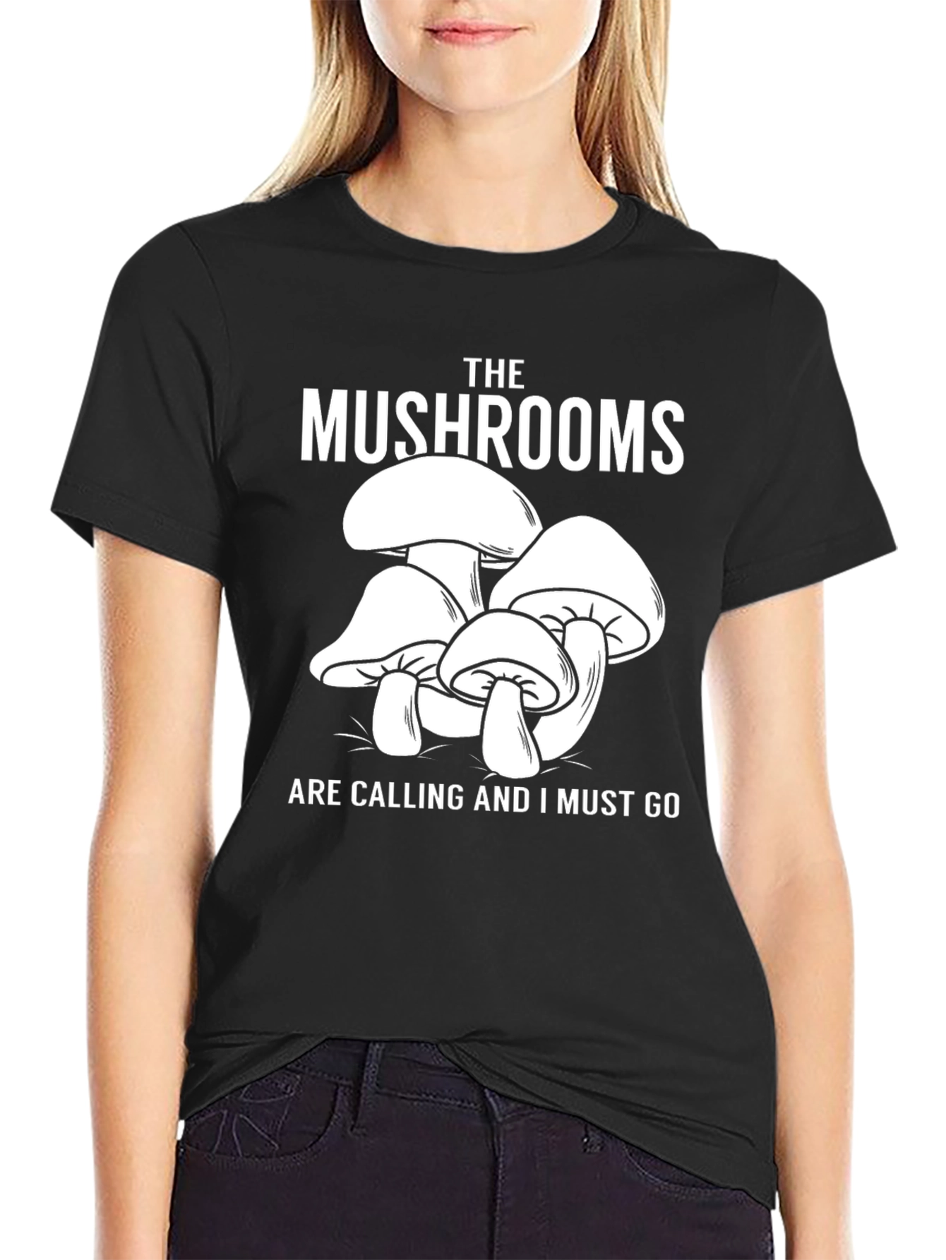 Mushroom Lover Tee - The Mushrooms Are Calling T-Shirt