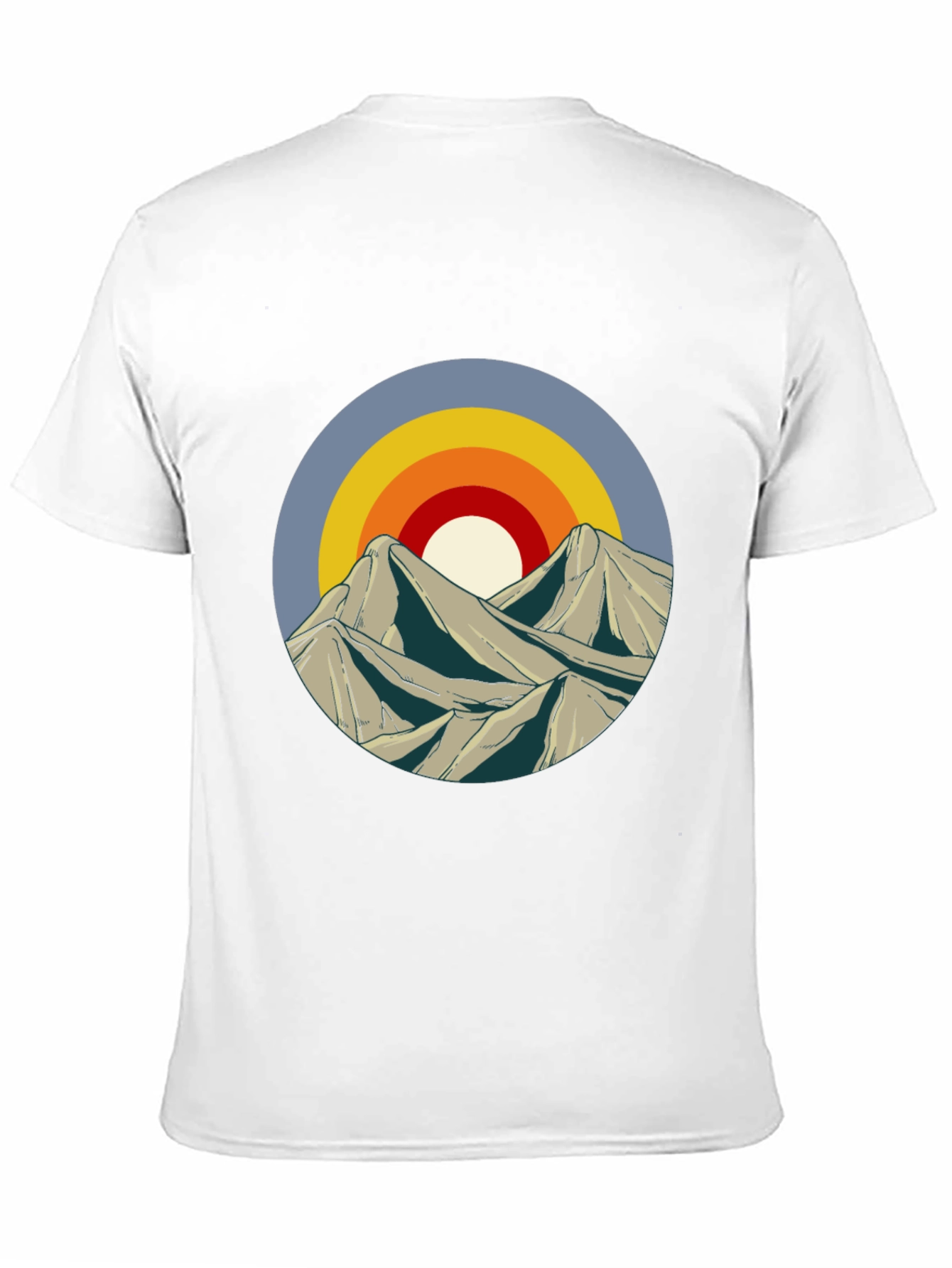 Mountain Sunset Graphic Tee - Stylish Casual Wear