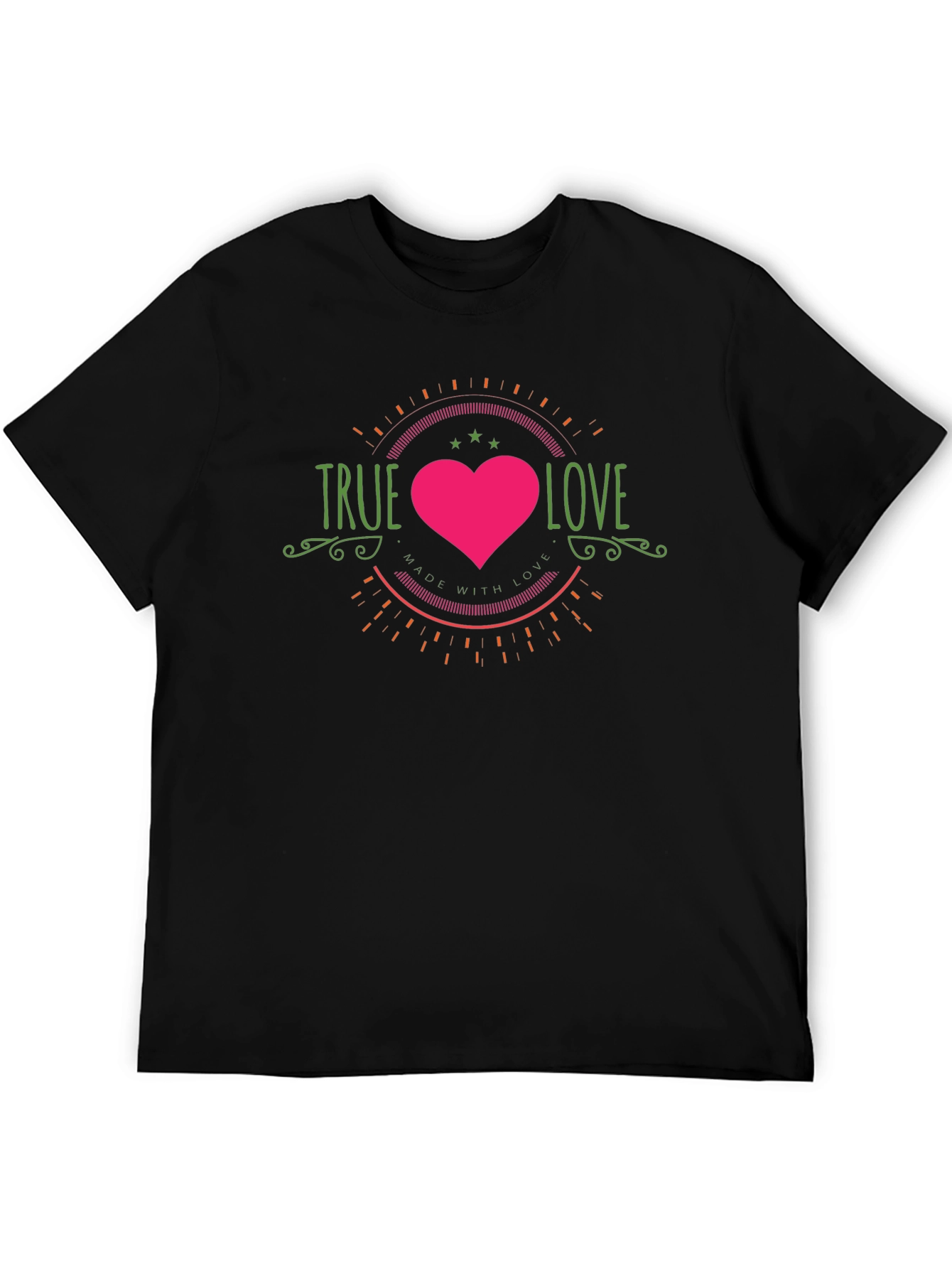 True Love Graphic Tee - Black